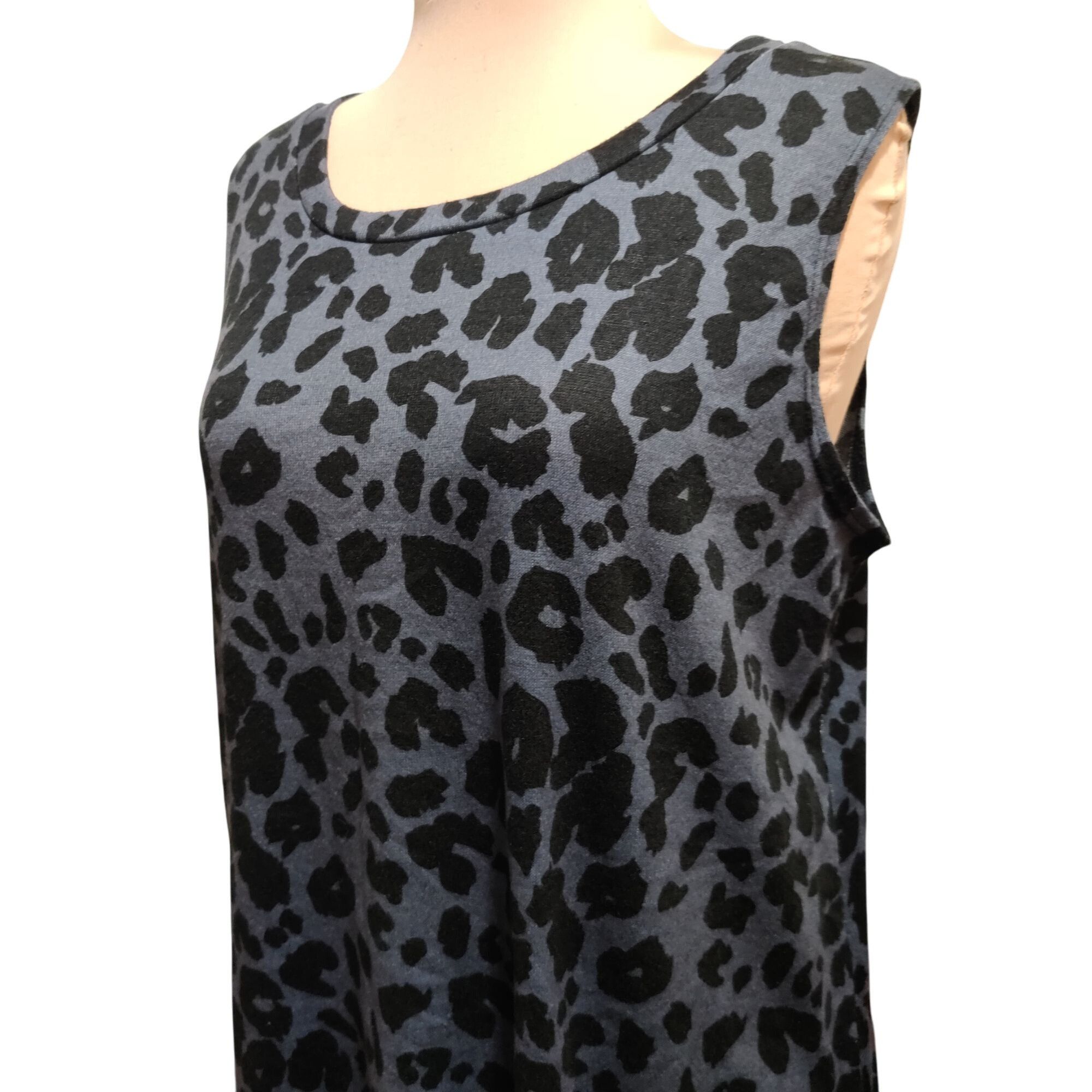Other Mint Play Pink XL Black Gray Animal Print Sleeveless Tank To Size XL / US 12-14 / IT 48-50 - 5 Thumbnail