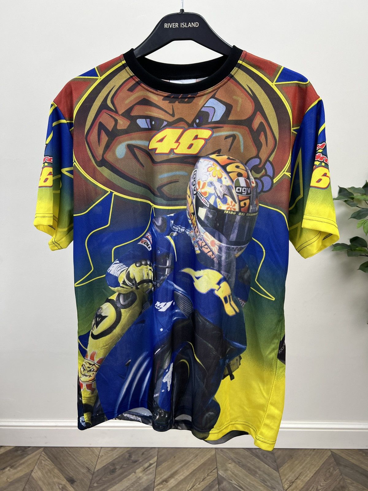 Yamaha Vintage Valentino Rossi #46 Yamaha MotoGP Racing Jersey Size US L / EU 52-54 / 3 - 2 Thumbnail