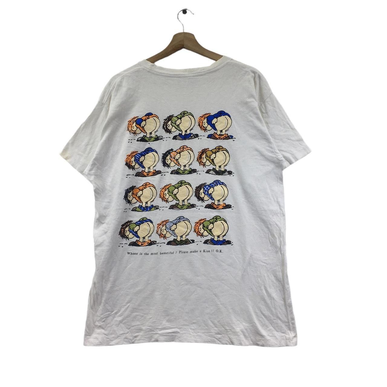 Vintage Vtg 80’ KISS MY ASS Anime Manga Punk Tee Shirt Size US M / EU 48-50 / 2 - 1 Thumbnail