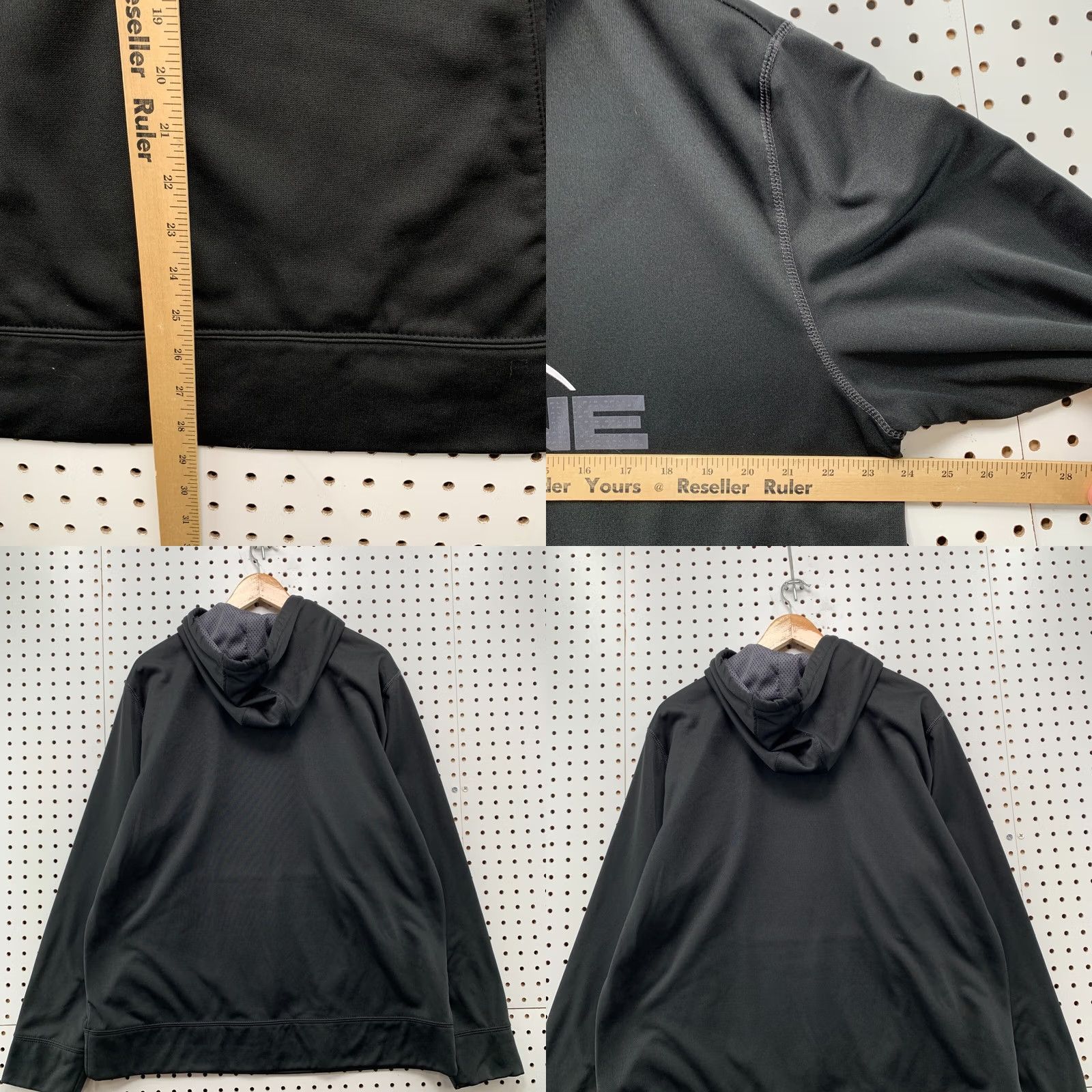 Vintage VINTAGE AND1 Hoodie Sweatshirt Mens Black Large Hooded Pullover 24x28.5 Size US L / EU 52-54 / 3 - 8 Thumbnail