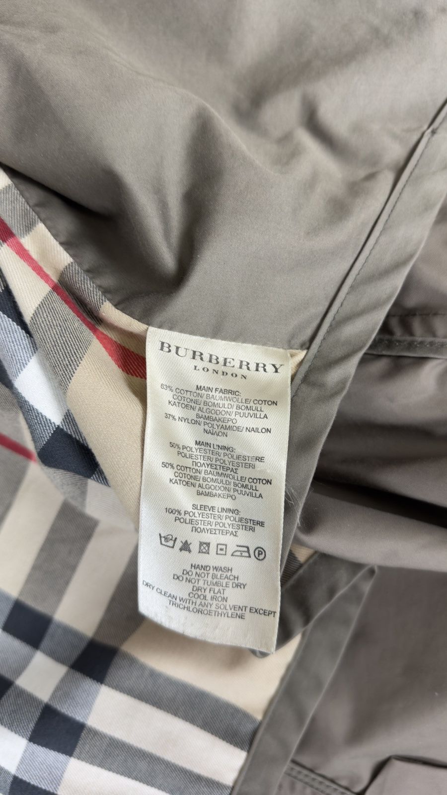 Burberry Burberry Middle length Belted Trench Size US XL / EU 56 / 4 - 16 Thumbnail