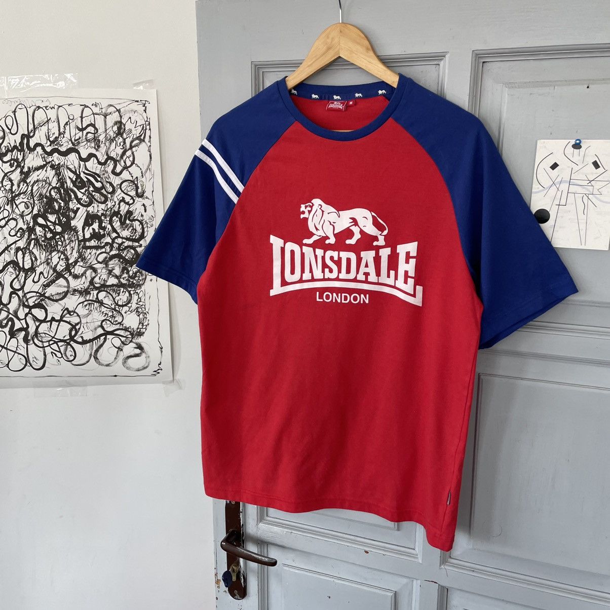 Lonsdale × Vintage Vintage Lonsdale London T-shirt Size M style Y2k Size US M / EU 48-50 / 2 - 3 Thumbnail