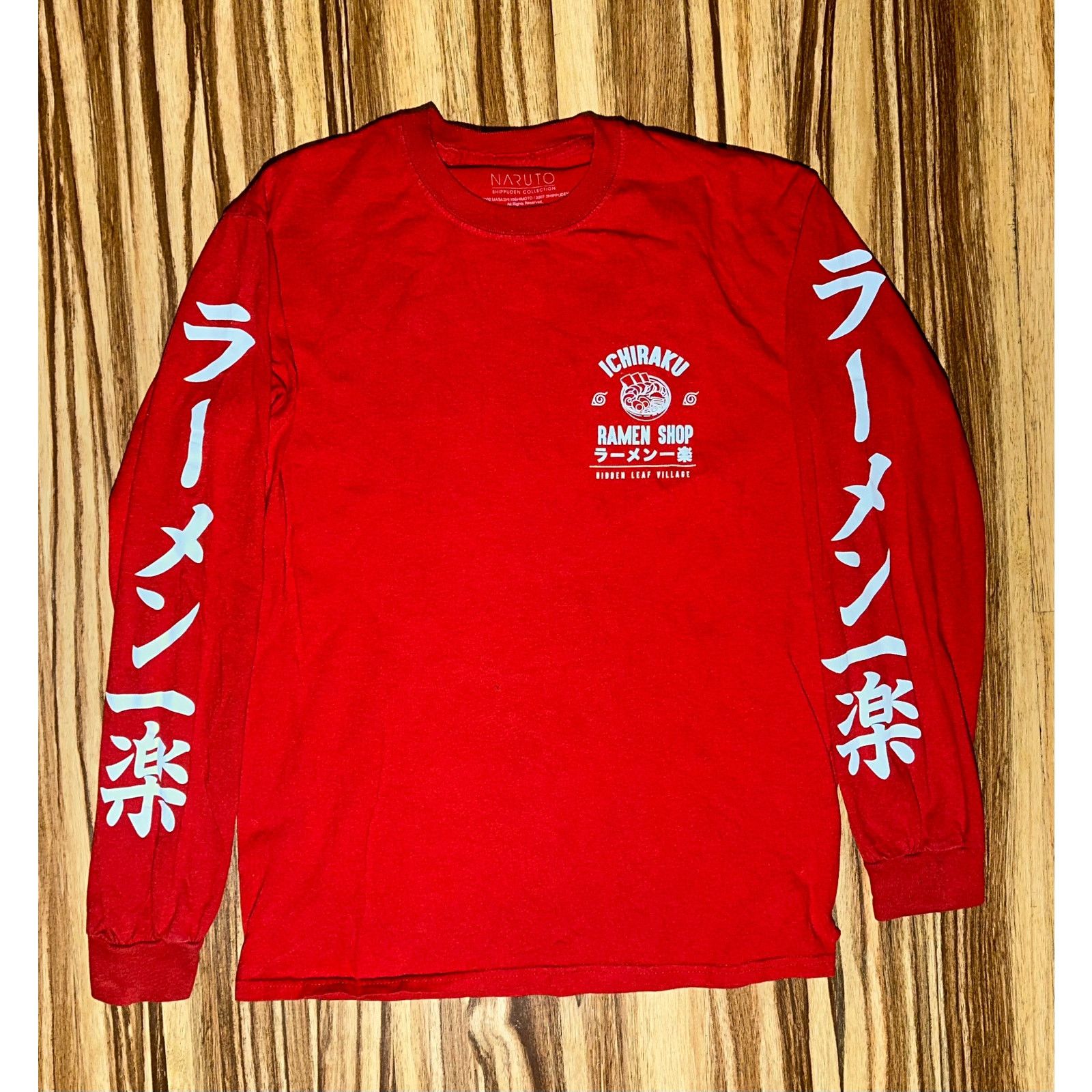 & Other Stories Red Naruto Shippuden Ichiracu Ramon shop longsleeve Size M Size US M / EU 48-50 / 2 - 2 Thumbnail