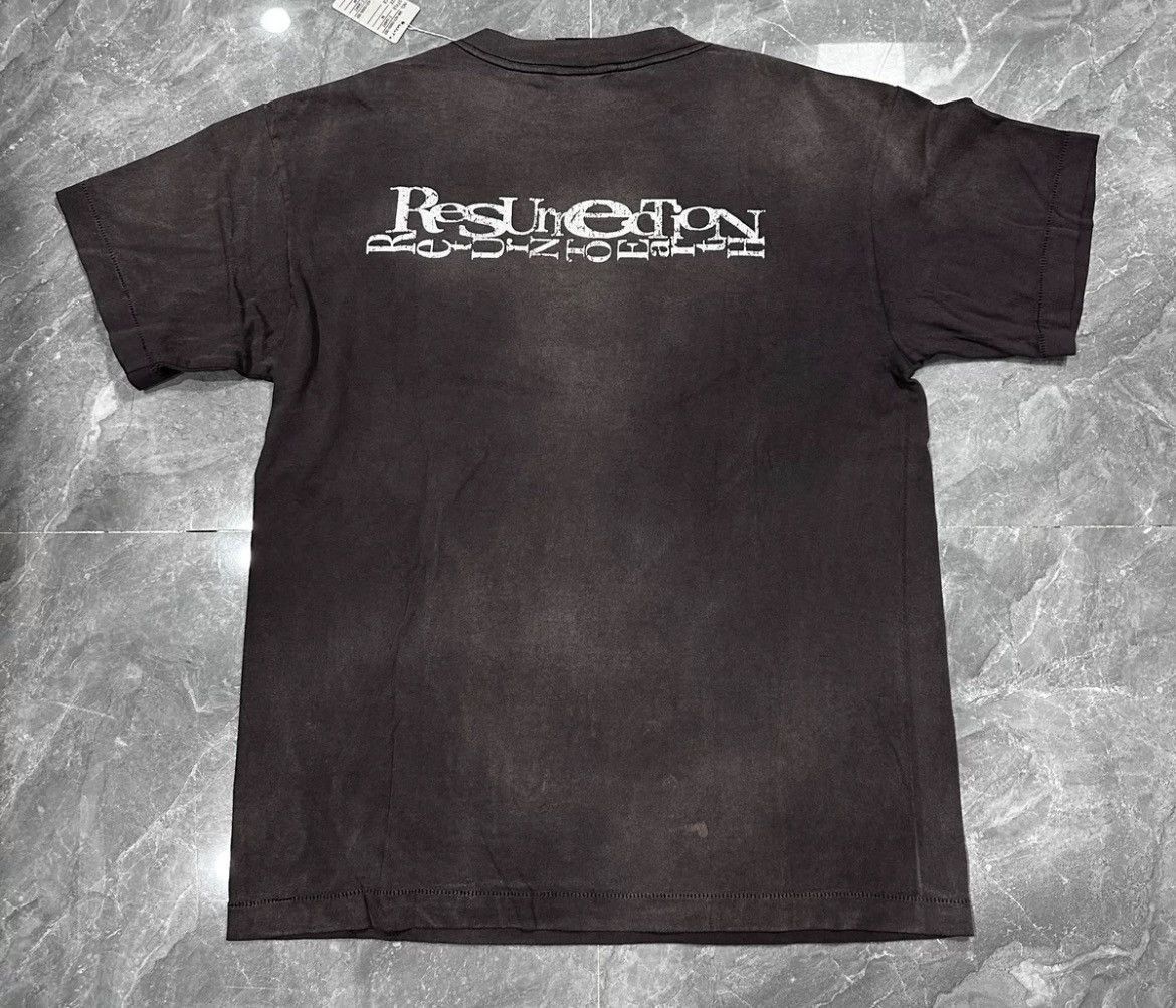Saint Michael Saint Michael Washed Black Short Sleeve - DMC Size US M / EU 48-50 / 2 - 2 Thumbnail