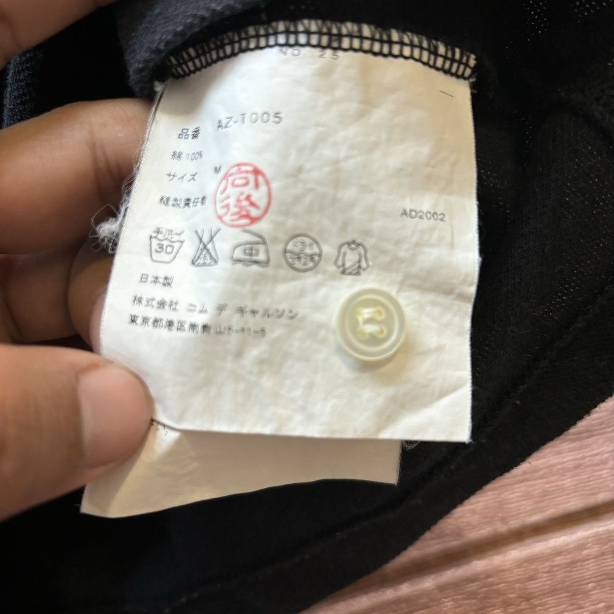 Comme des Garcons 2002 Comme Des Garcons Play Polo Shirt Size M / US 6-8 / IT 42-44 - 6 Thumbnail