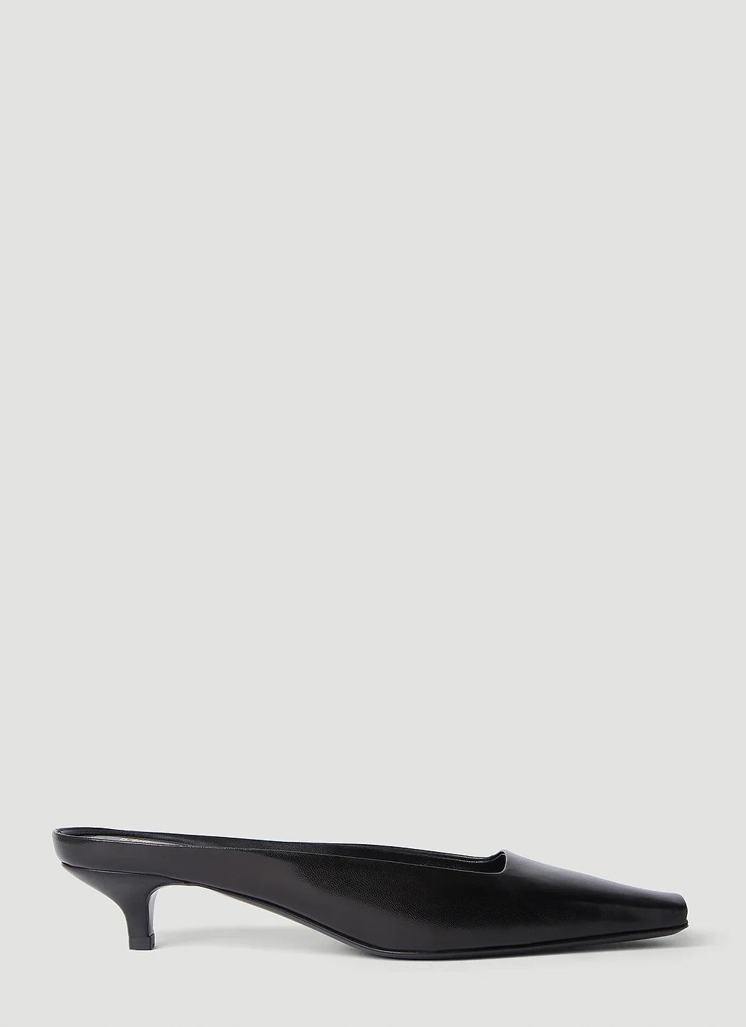 Toteme o1mle0525 Mules in Black Size US 7 / IT 37 - 1 Thumbnail