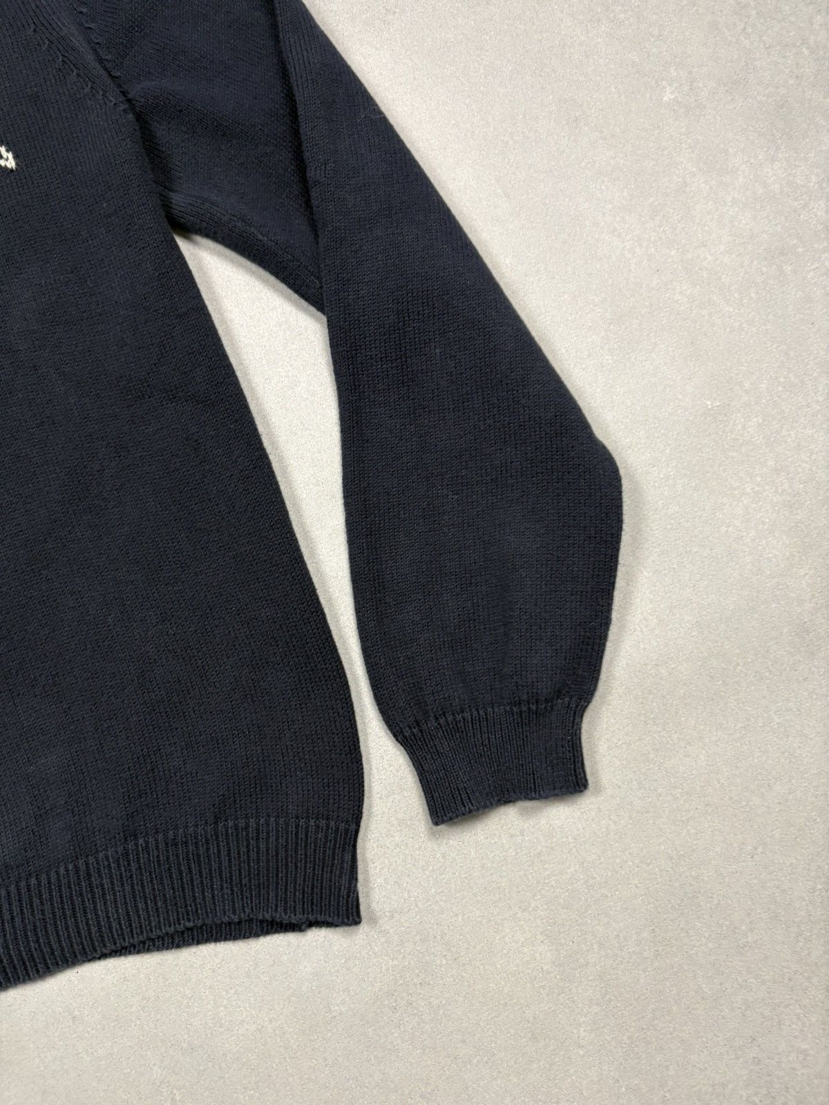 Weekend Max Mara Weekend Max Mara Knit Sweater With Swallow Motif Navy Size M Size M / US 6-8 / IT 42-44 - 5 Thumbnail