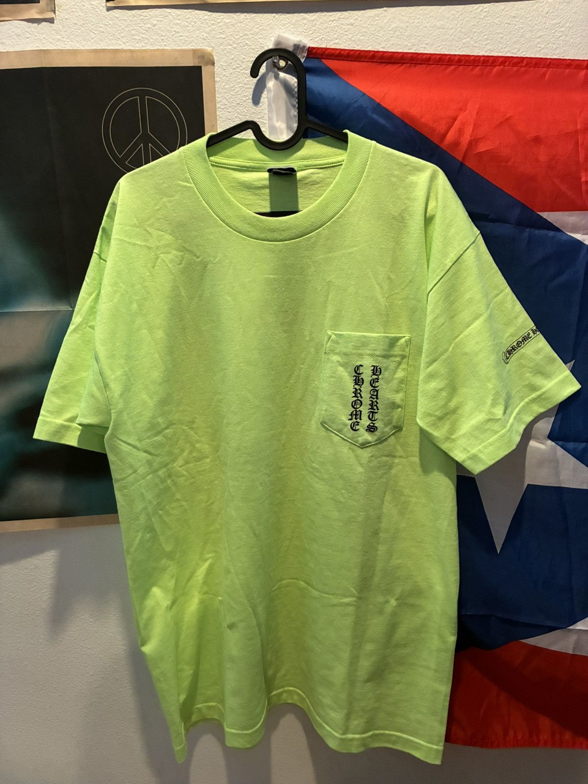 Chrome Hearts Chrome Hearts 90s Neon STAFF Scroll Shirt Size US L / EU 52-54 / 3 - 2 Thumbnail