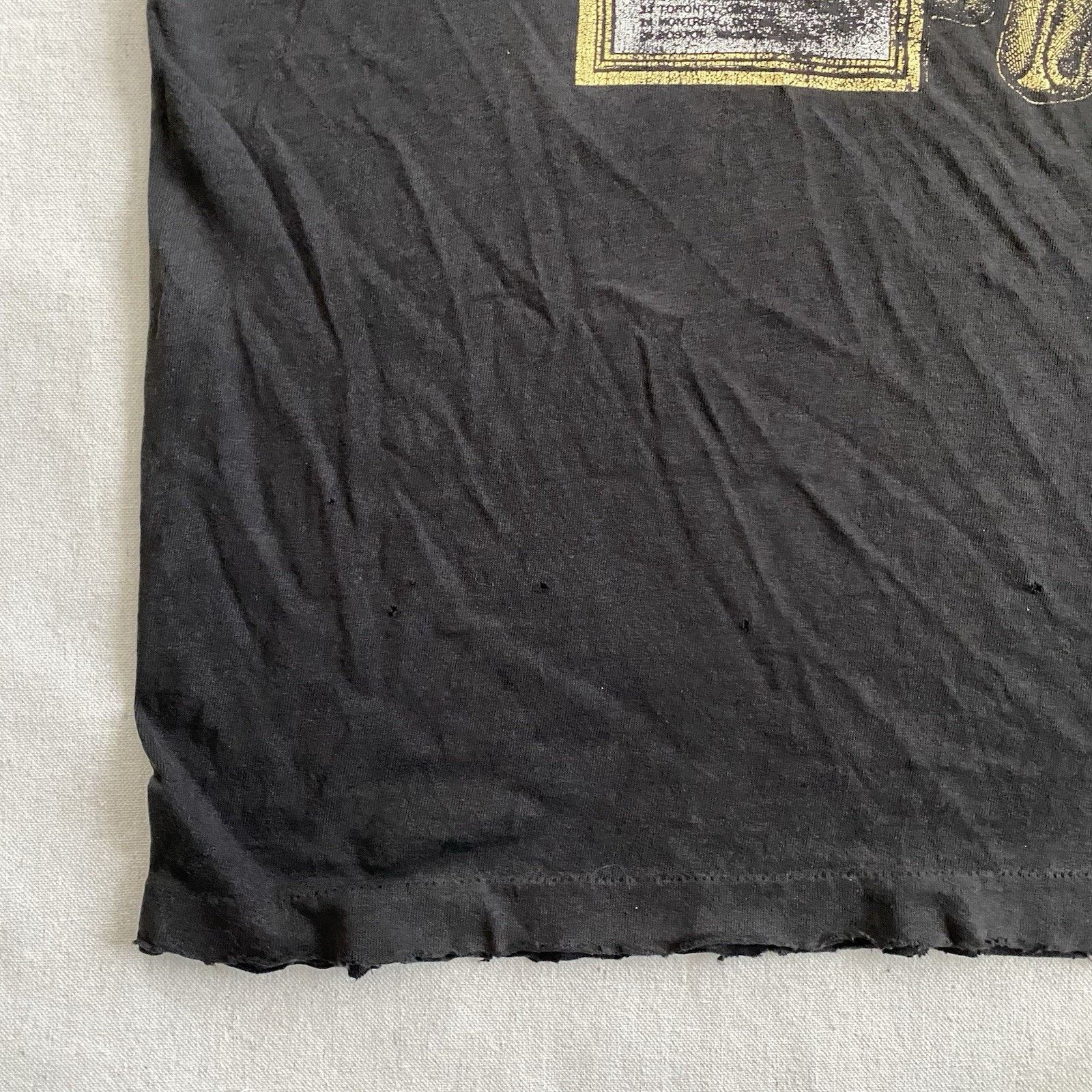 Fruit Of The Loom Vintage 90s Carcass Necroticism Death Metal Band T-Shirt XL Size US XL / EU 56 / 4 - 7 Thumbnail