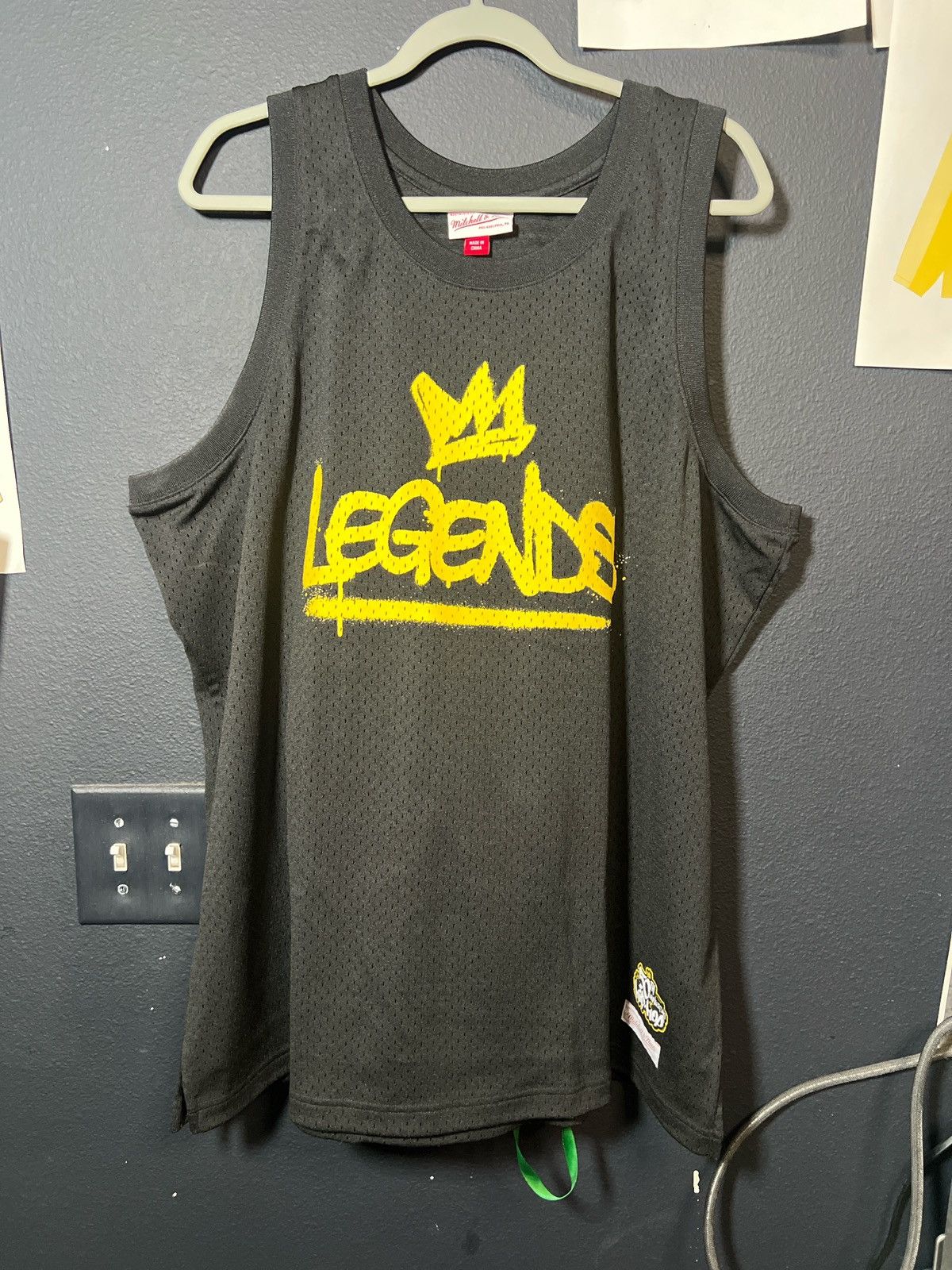 Mitchell & Ness Mitchell & Ness 50 years of hip-hop black jersey Size US XXL / EU 58 / 5 - 5 Thumbnail