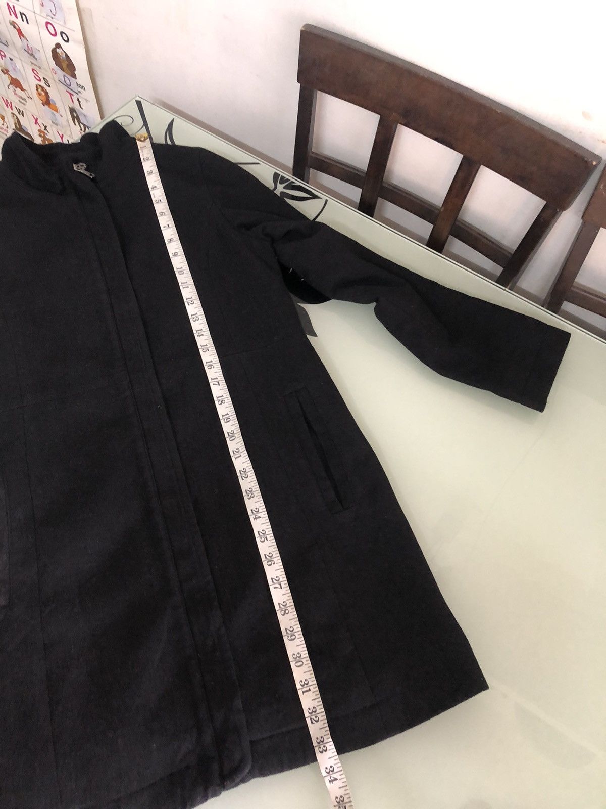 Calvin Klein Nice❗️Calvin Klein Jeans Wool Blend Long Coat Size L / US 10 / IT 46 - 21 Thumbnail