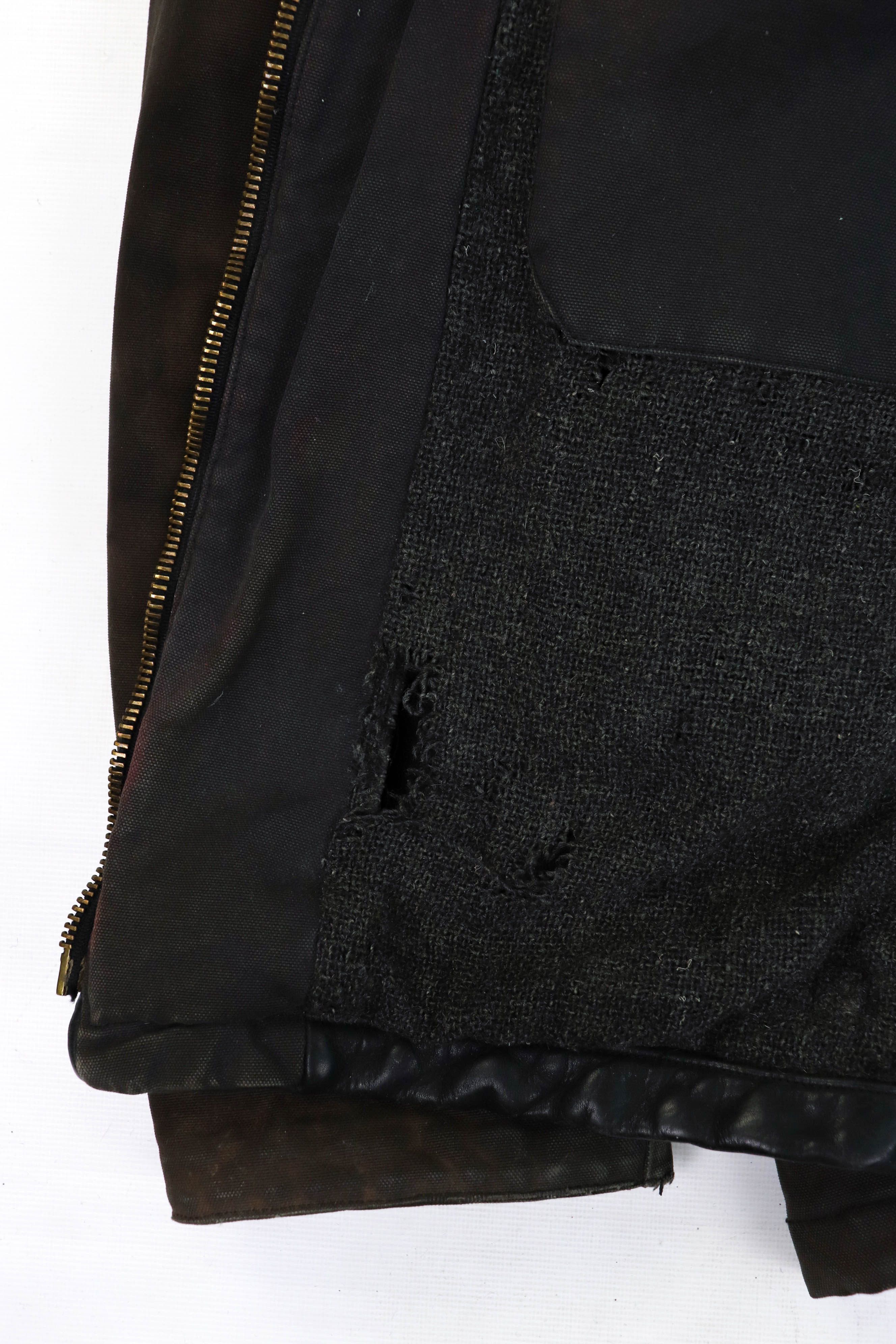 Boneville Boneville Vintage Thrashed Distress Sunfaded Leather Jacket Size US L / EU 52-54 / 3 - 20 Thumbnail