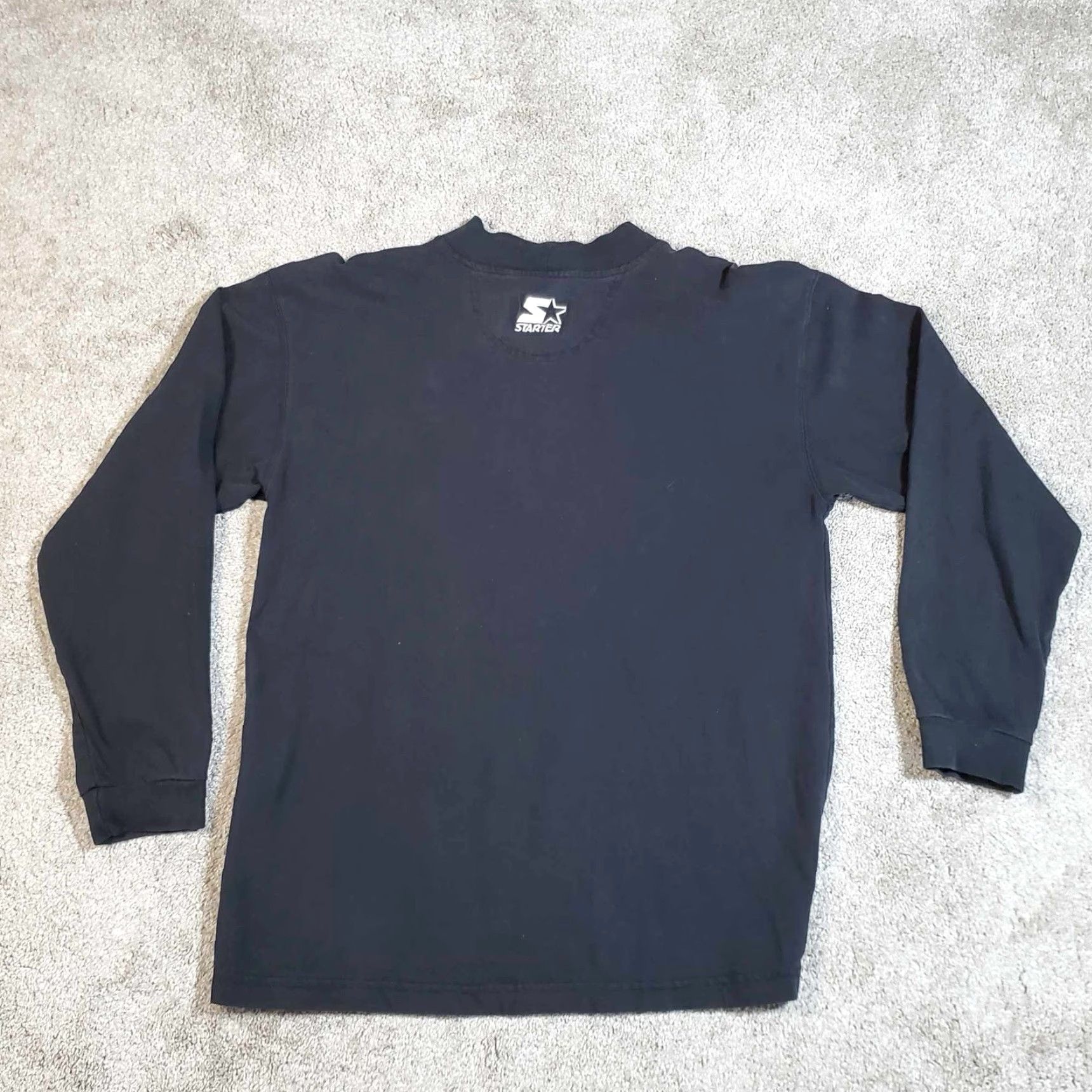 Nike VINTAGE Nike Shirt Mock Turtleneck Men’s 90s Pittsburgh Steelers USA MADE Embroidered Swoosh Black M Shirt Mens Size US M / EU 48-50 / 2 - 3 Thumbnail