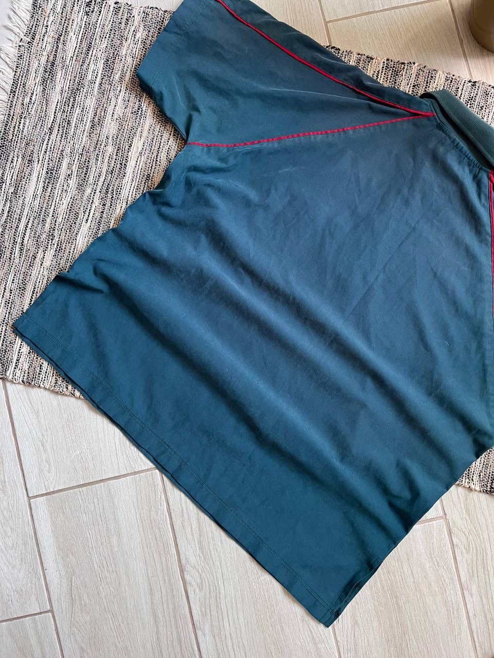 Adidas × Equipment × Vintage Vintage Polo Adidas Equipment T-shirt green many logos Size US XL / EU 56 / 4 - 9 Thumbnail