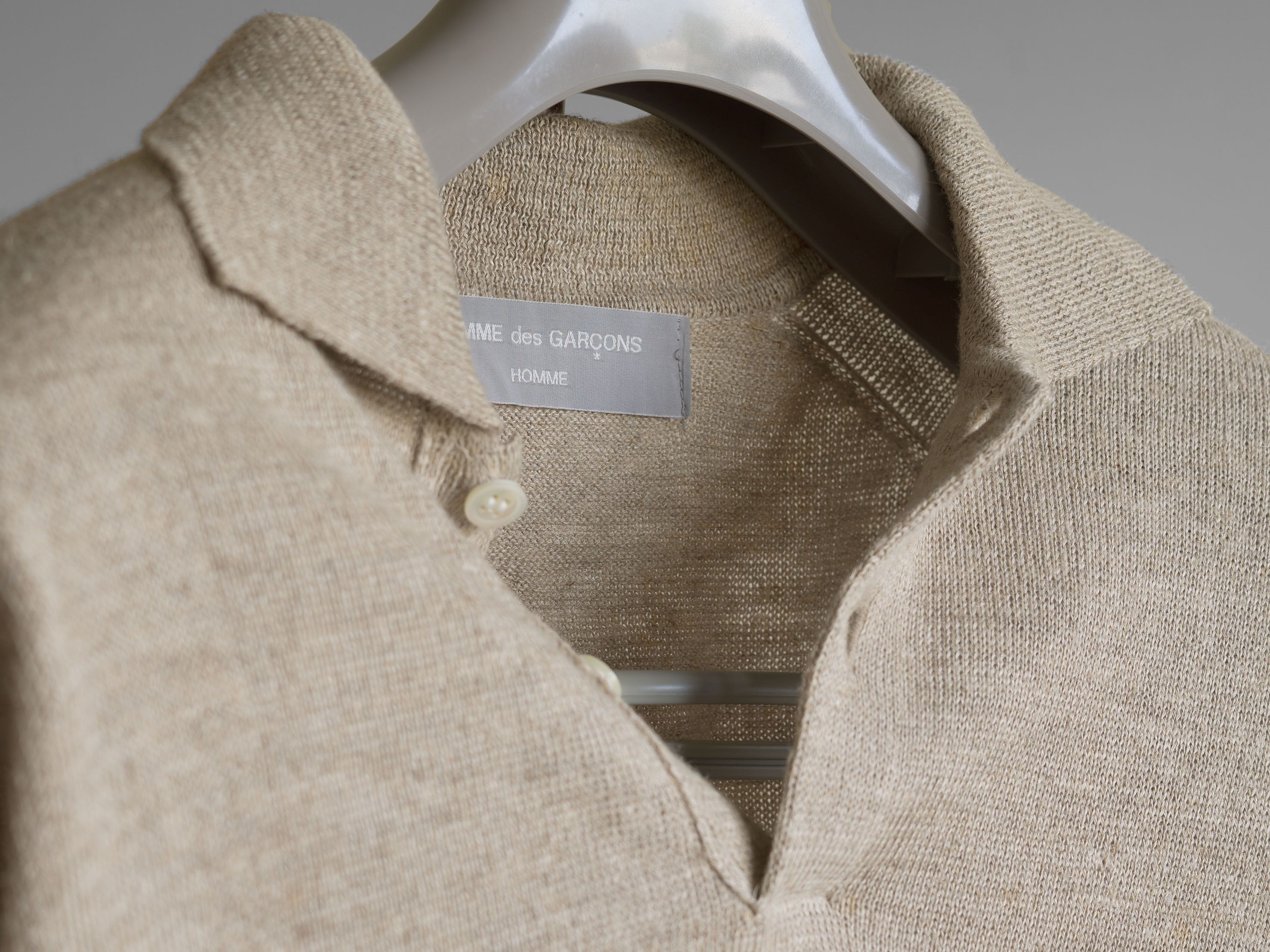 Comme des Garcons Homme PRE-1987 COMME des GARÇONS HOMME LINEN KNIT JUMPER Size US M / EU 48-50 / 2 - 6 Thumbnail