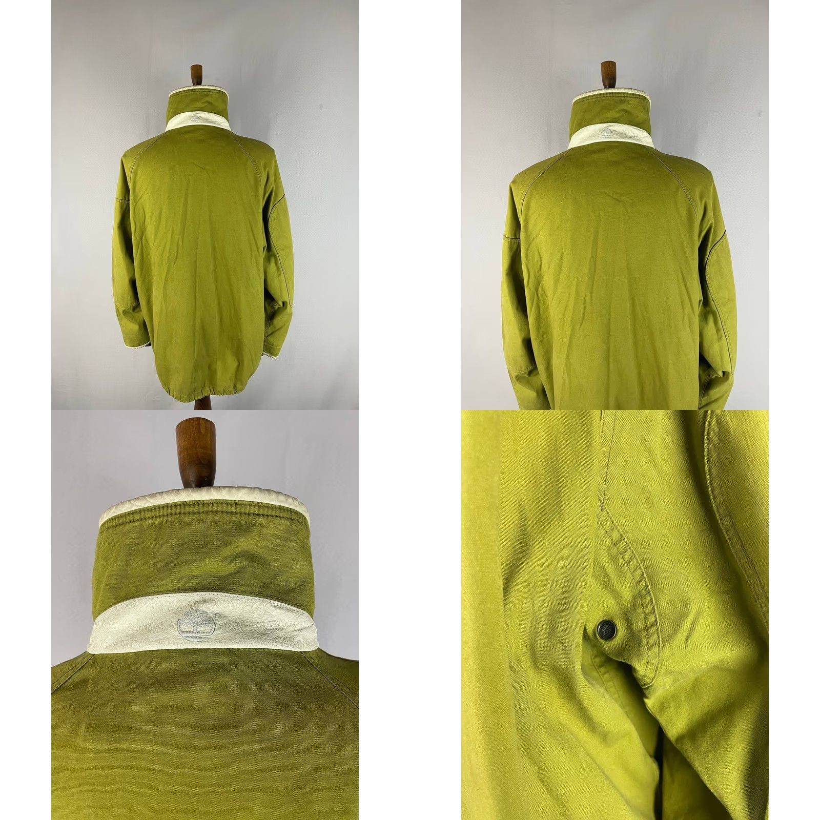 Timberland VINTAGE Timberland Jacket Mens L Green Size Cotton Long Sleeve Windbreaker Size US L / EU 52-54 / 3 - 9 Thumbnail