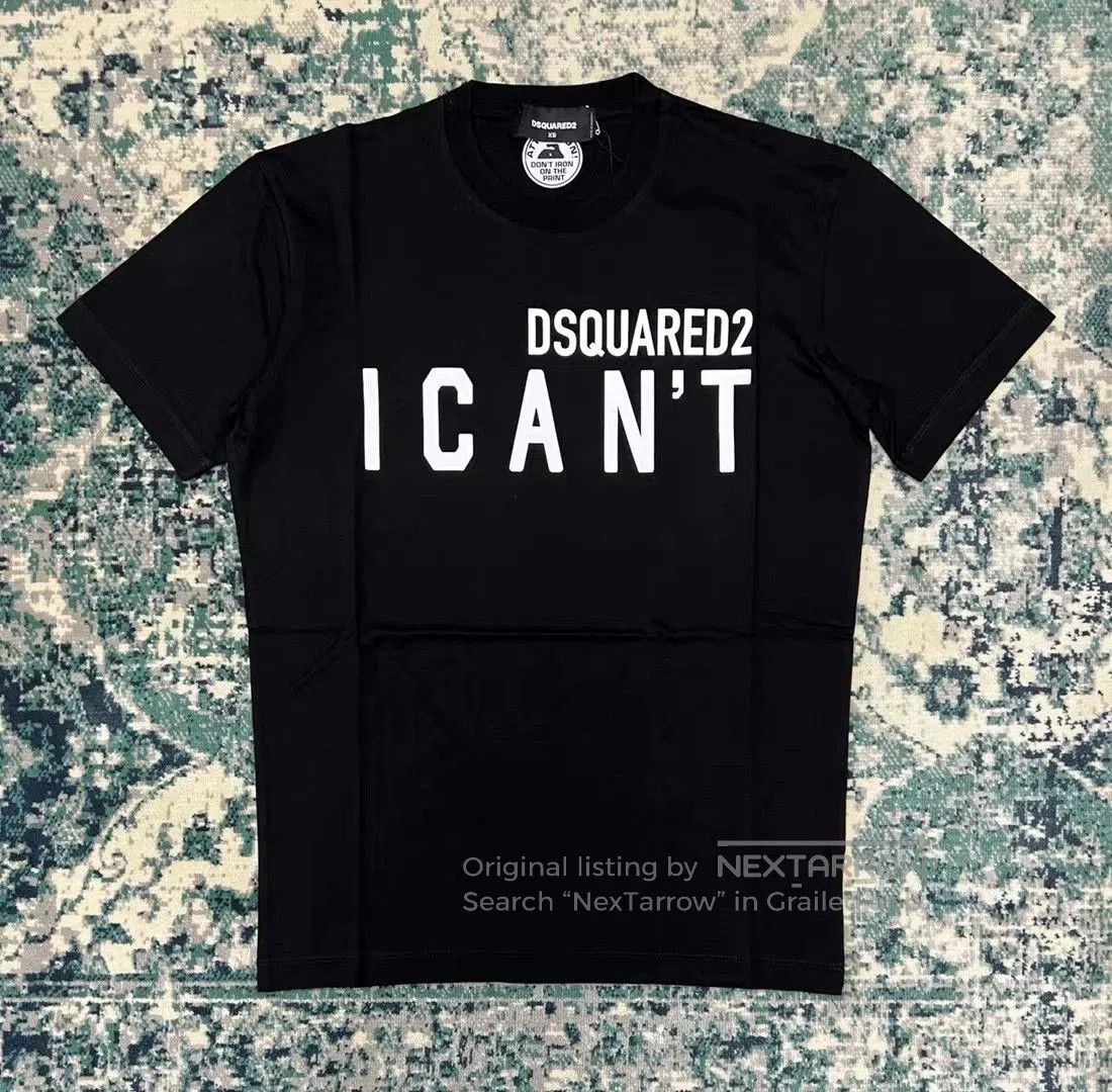 Dsquared2 dsquared2 black short sleeve t. Size US XS / EU 42 / 0 - 1 Thumbnail