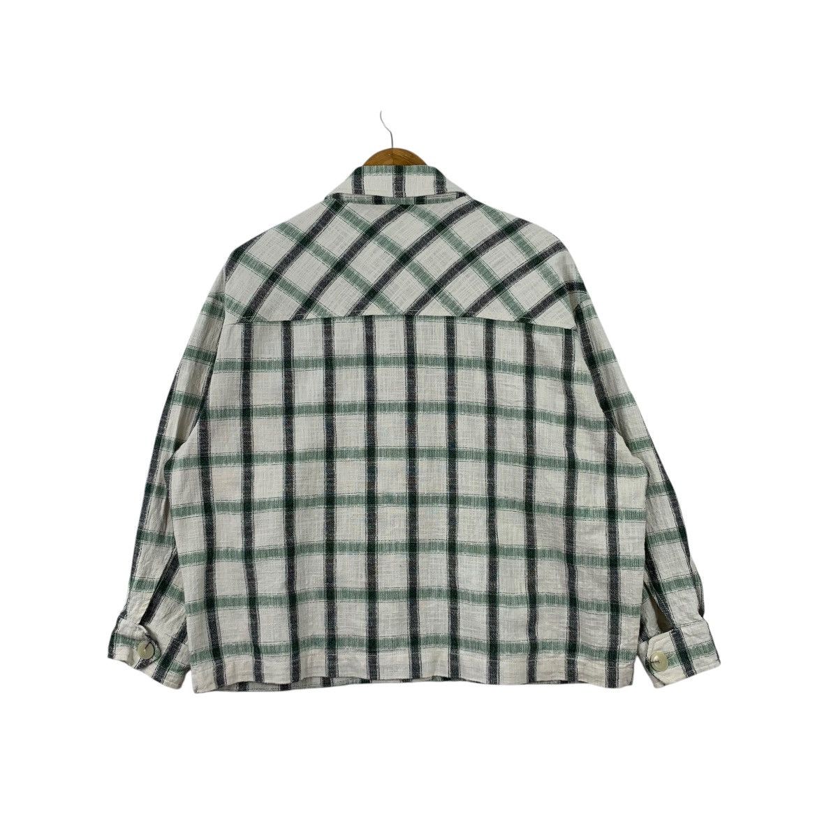 Zara ZARA Casualwear Designer Checkered Tartan Double Pocket Shir Size US S / EU 44-46 / 1 - 2 Thumbnail