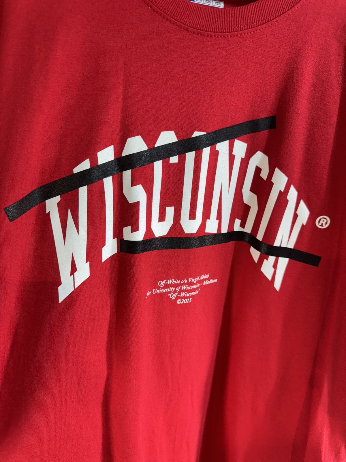 Off-White 🧀RARE🧀 OFF—-White x Wisconsin NEW Size US XXL / EU 58 / 5 - 6 Thumbnail
