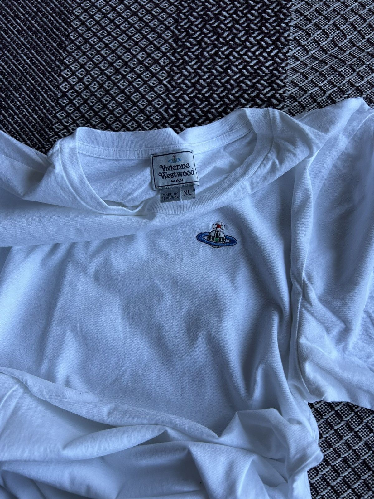 Vivienne Westwood Vivienne Westwood Luxury Small Logo T-shirt Solid Size XL Size US XL / EU 56 / 4 - 11 Thumbnail