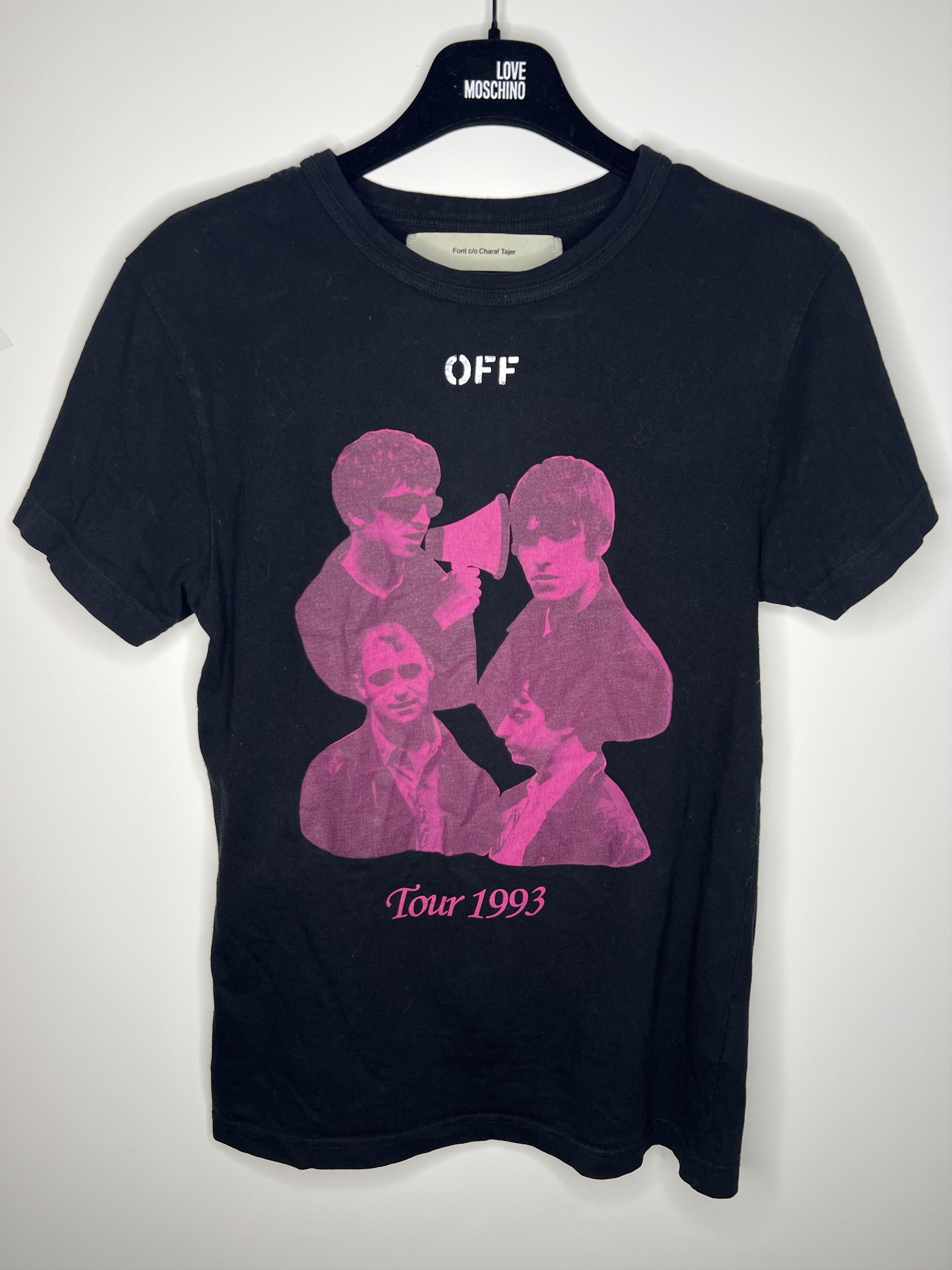 Off-White Black Tour 1993 Tee Size US S / EU 44-46 / 1 - 1 Thumbnail