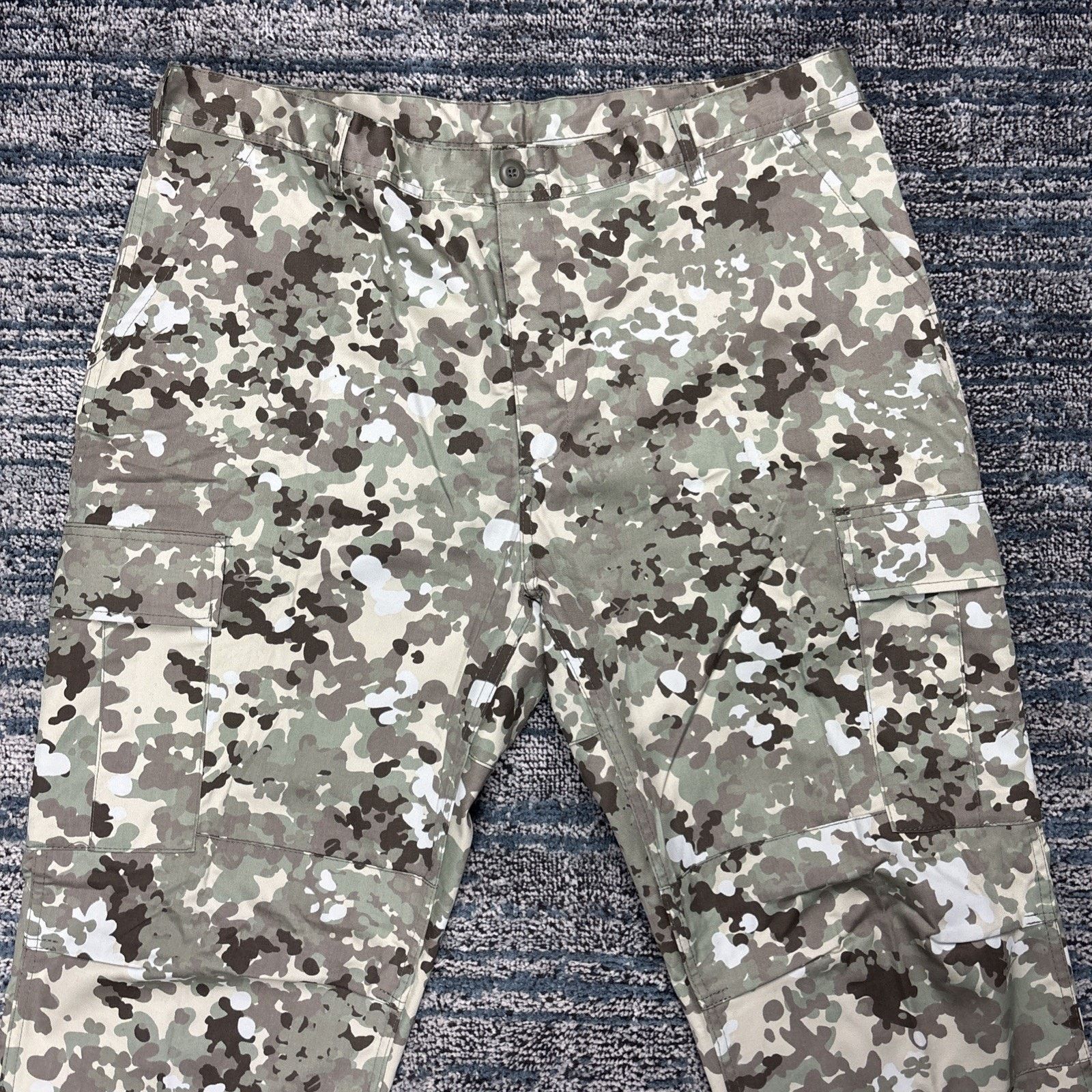 & Other Stories US Army Cargo Pants Mens XL 39/32 Camouflage Canvas Combat Size US 39 - 3 Thumbnail