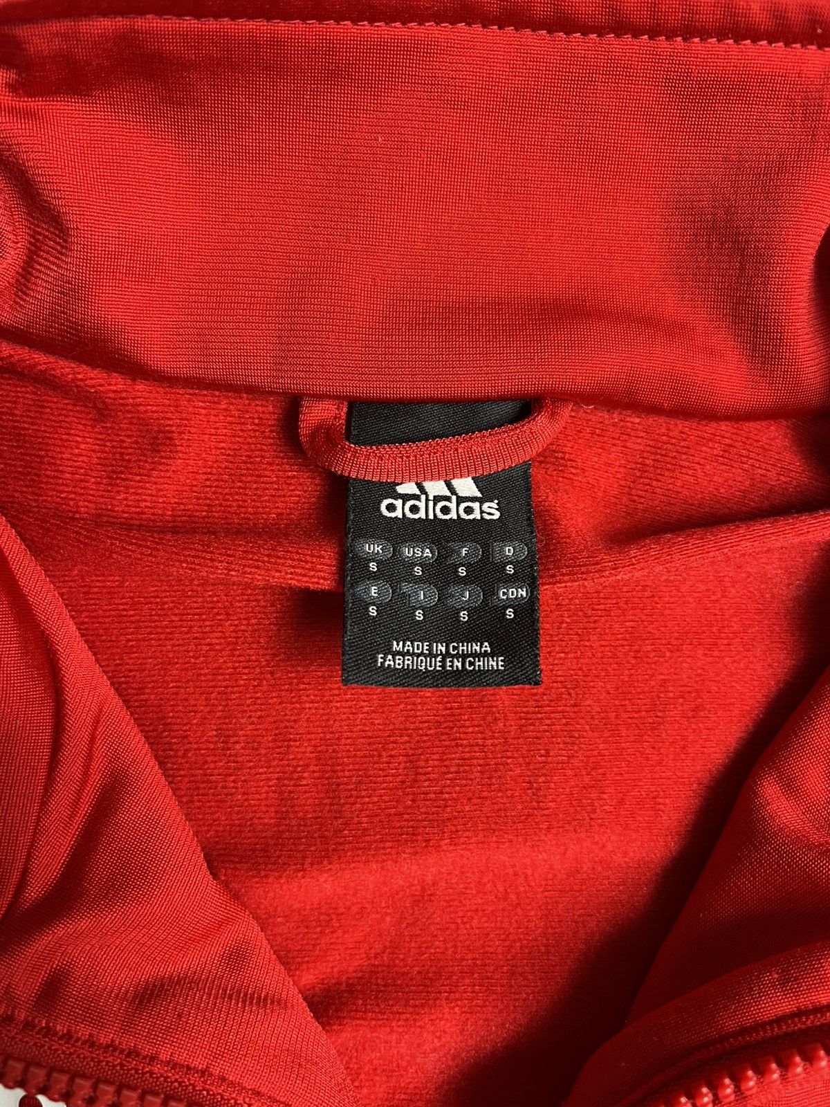 Adidas × Dolce & Gabbana × Vintage Adidas x Dolce & Gabbana Jacke Rot S Size US S / EU 44-46 / 1 - 3 Thumbnail