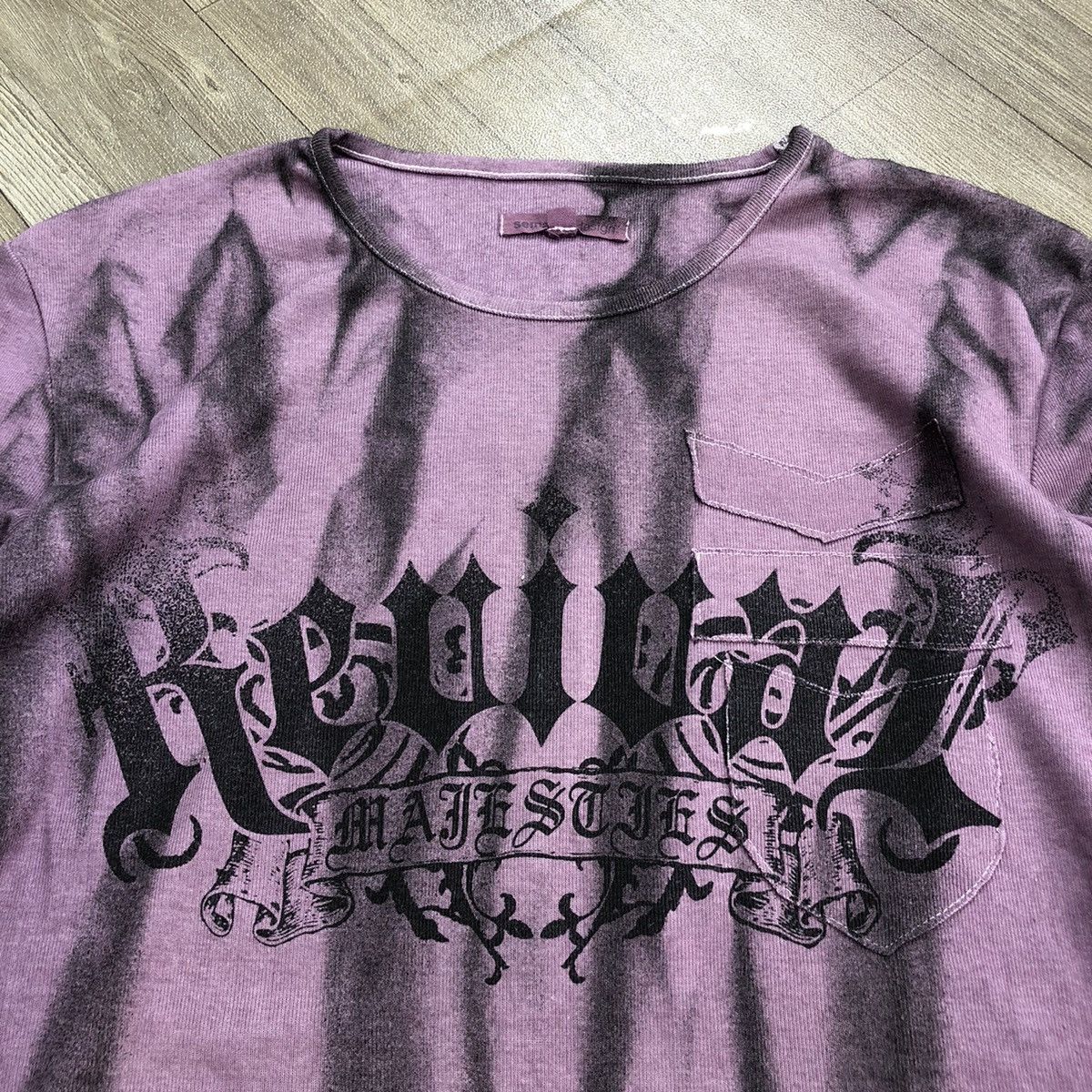Japanese Brand × Le Grande Bleu (L.G.B.) × semanticdesign 2000s Semantic Design Poem Punk Lgb Style Long Sleeve Size US M / EU 48-50 / 2 - 4 Thumbnail