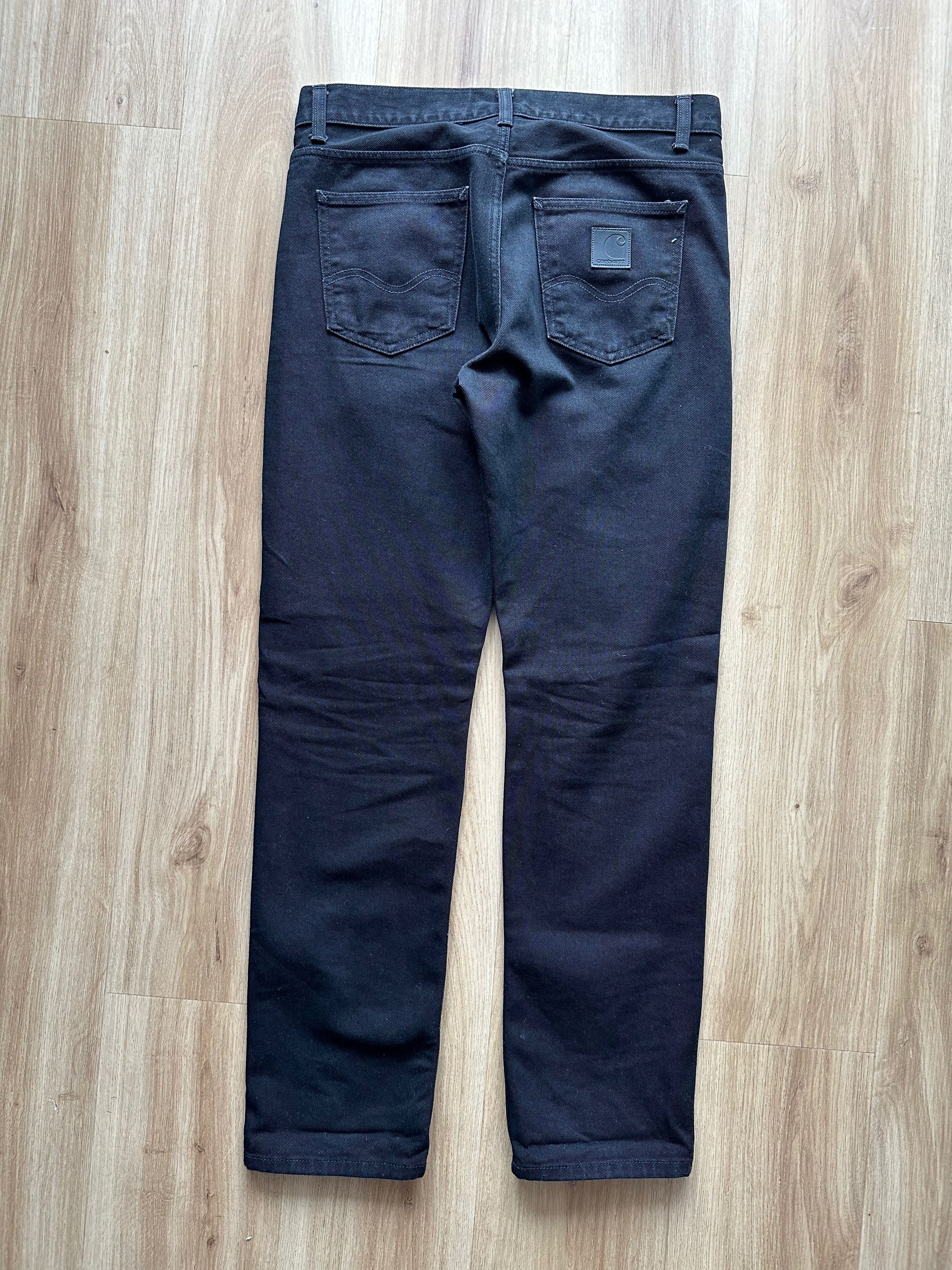 Carhartt Carhartt Wip Texas pant black denim jeans pants Size US 32 / EU 48 - 13 Thumbnail