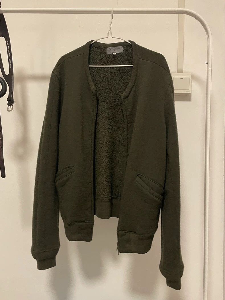 Yohji Yamamoto yohji yamamoto Dark green lambswool jacket 2505-Nextarrow Size US L / EU 52-54 / 3 - 1 Thumbnail