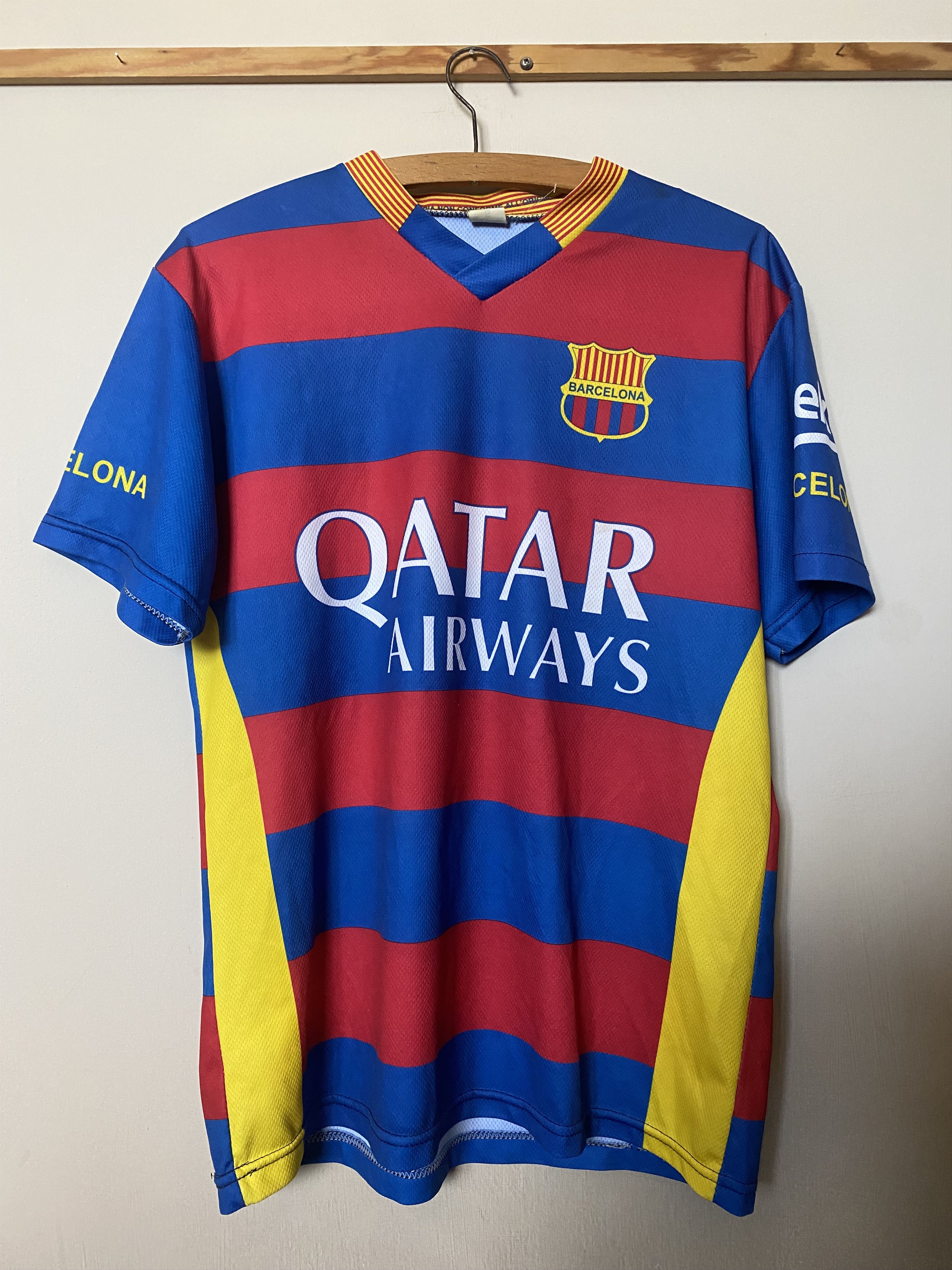 Other F.C. BARCELONA 2015 - 2016 #10 MESSI - M - UNIQUE Size US M / EU 48-50 / 2 - 2 Thumbnail