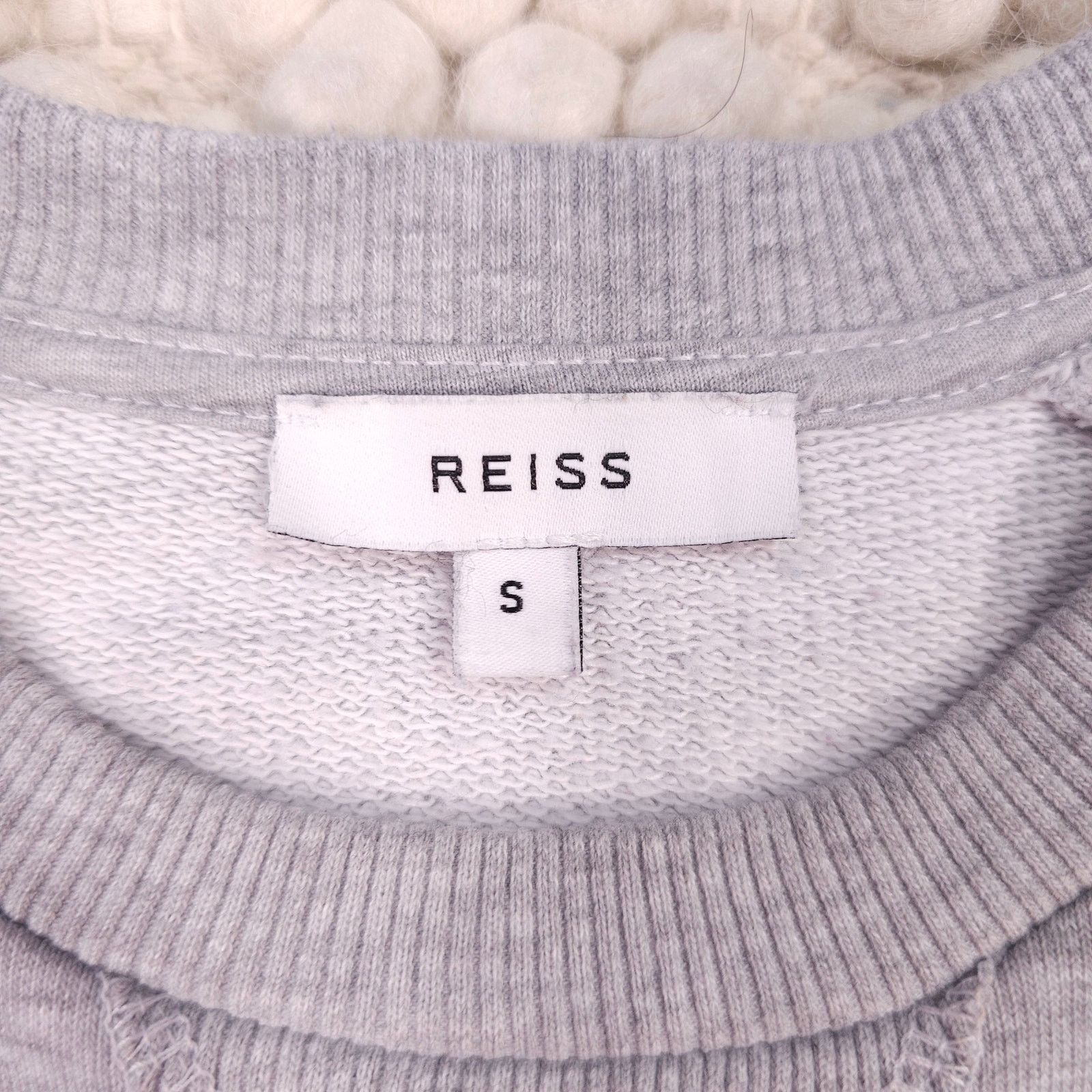 Reiss Reiss Short Sleeve Sweatshirt Tee Heathered Gray Sz Small Size US S / EU 44-46 / 1 - 6 Thumbnail