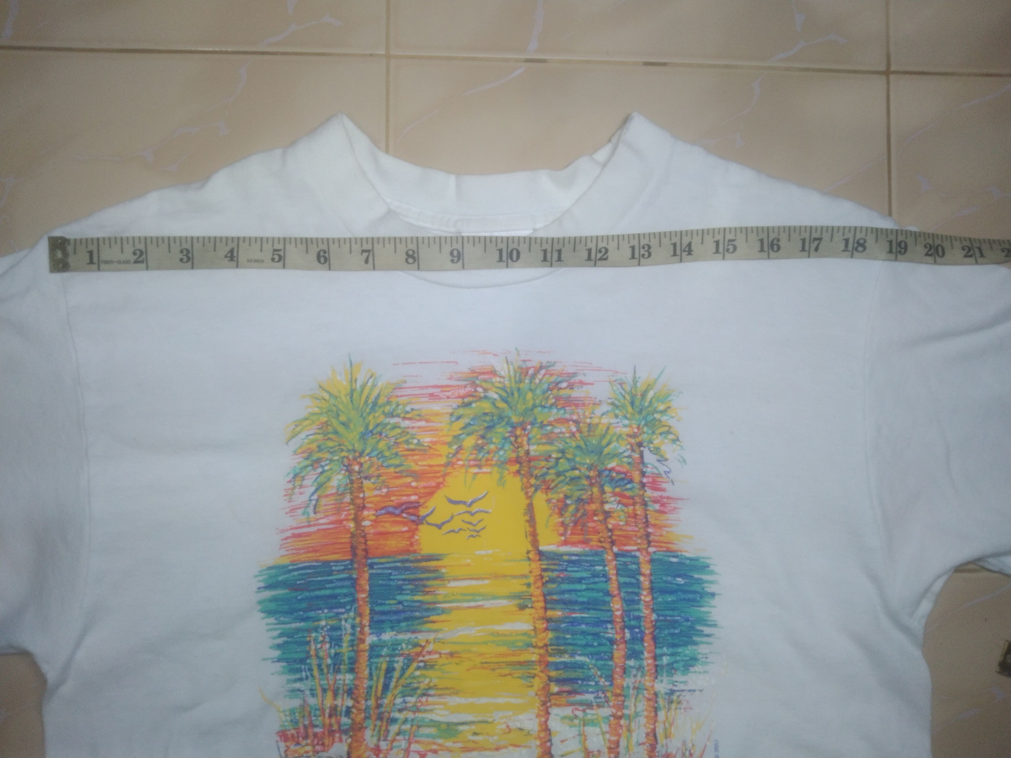 Vintage Vintage St Augustine Florida painting by John R Jordan tee Size US M / EU 48-50 / 2 - 9 Thumbnail