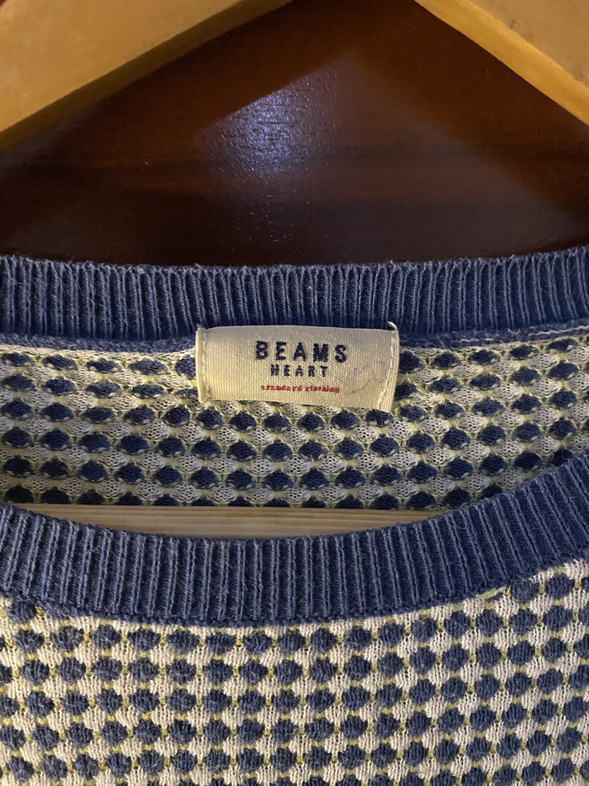 Beams Plus Beams Heart Knitted Sweater Size M / US 6-8 / IT 42-44 - 3 Thumbnail