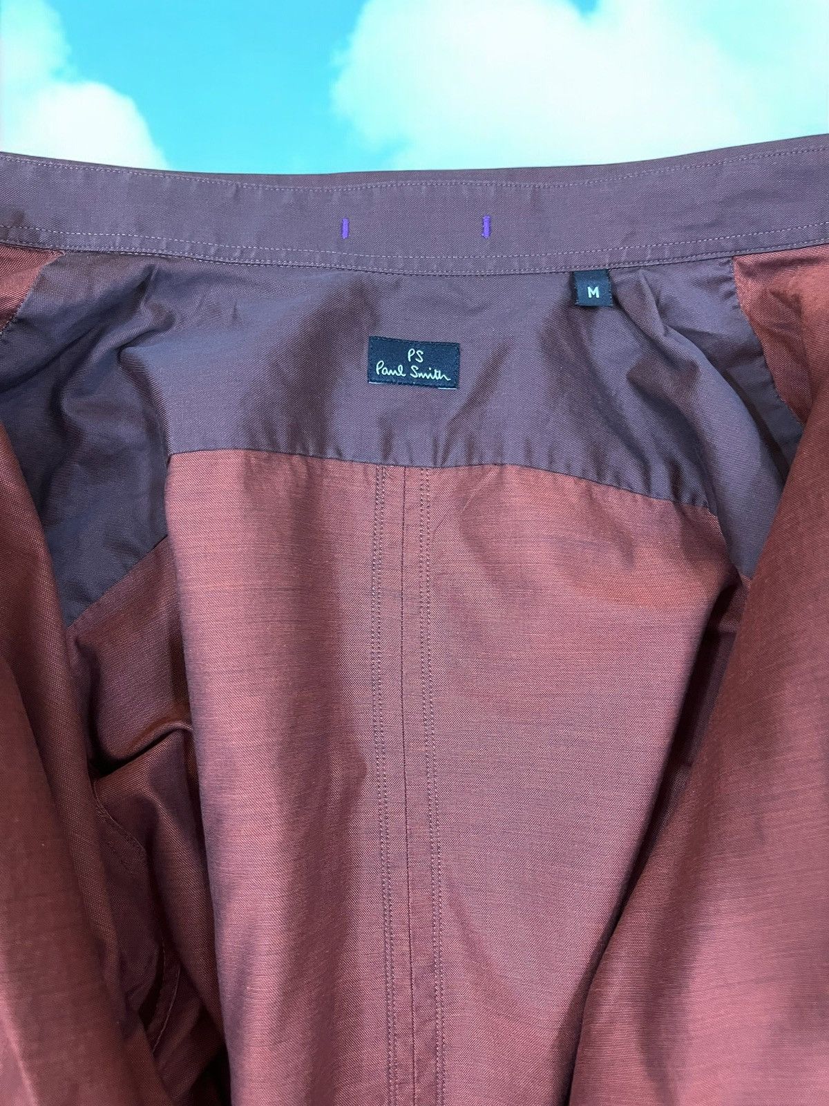 Paul Smith Paul Smith long sleeve shirt size S burgundy Size US S / EU 44-46 / 1 - 5 Thumbnail