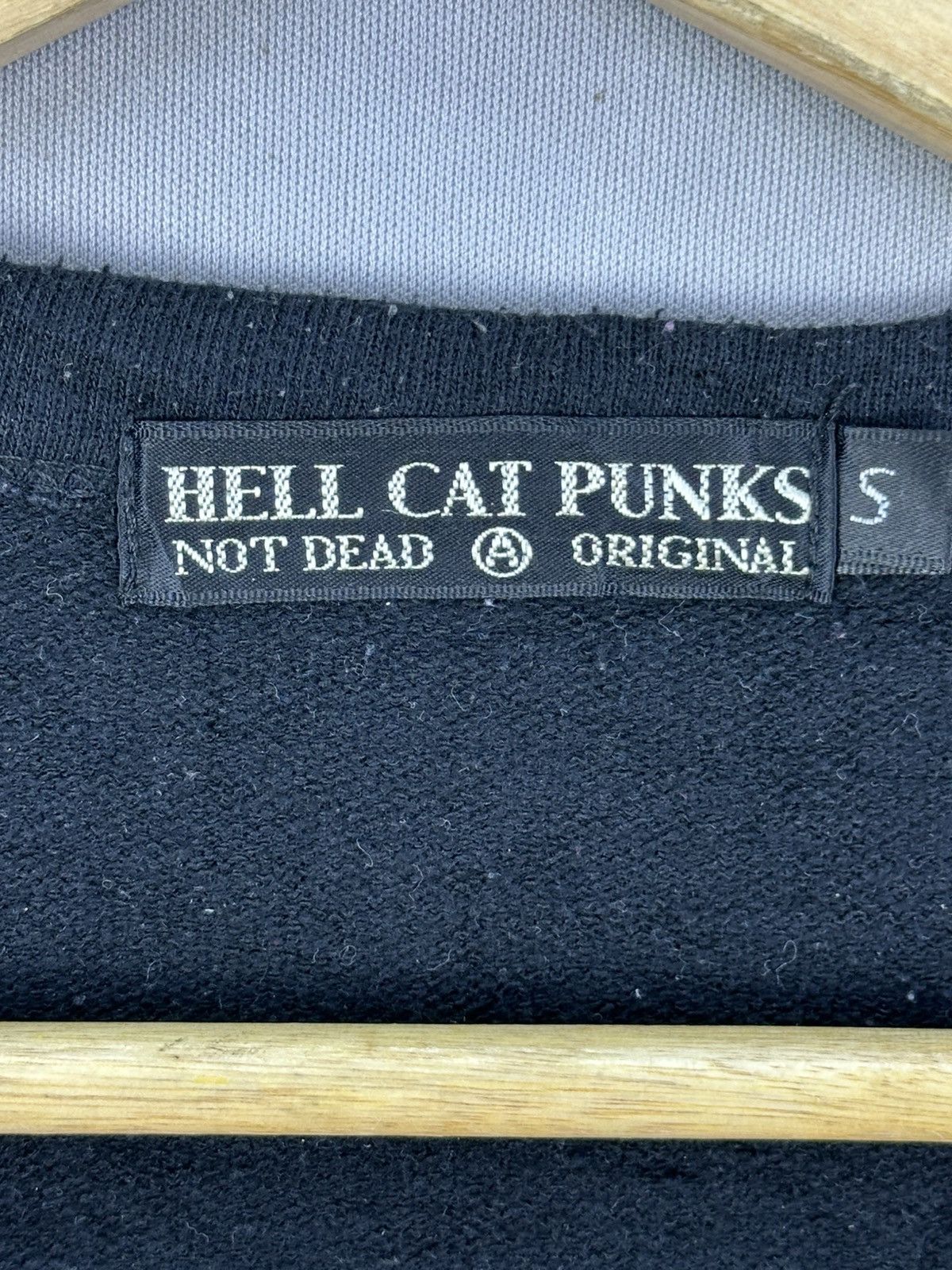 Japanese Brand Hellcat Punk Musica Holic Backhit Sweater Size US S / EU 44-46 / 1 - 12 Thumbnail