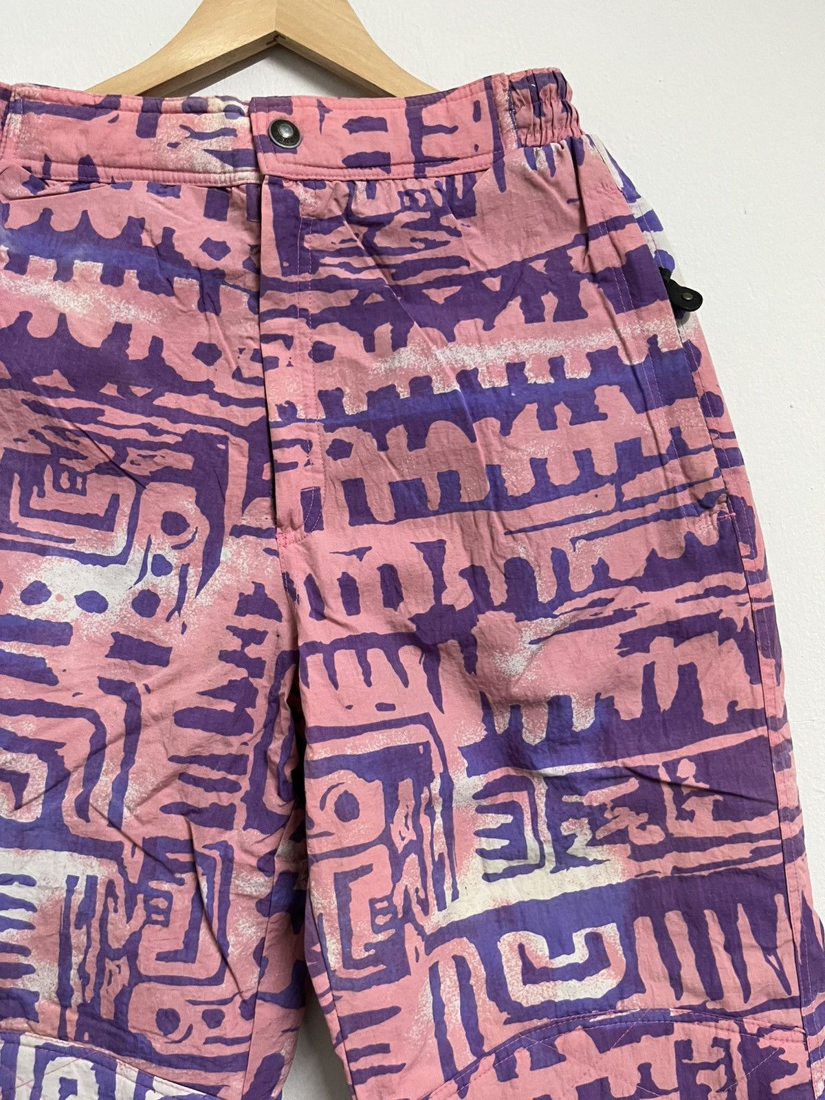 Quicksilver 🔥 90s QUIKSILVER TECHWEAR Outdoor OVERPRINTED TRACKPANTS Size US 32 / EU 48 - 9 Thumbnail