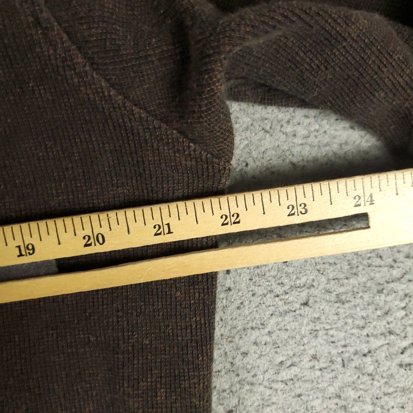 Robert Graham Robert Graham Sweater Mens Medium Brown Casual Pullover Knit Mock Neck Long Sleeve Size US M / EU 48-50 / 2 - 7 Thumbnail