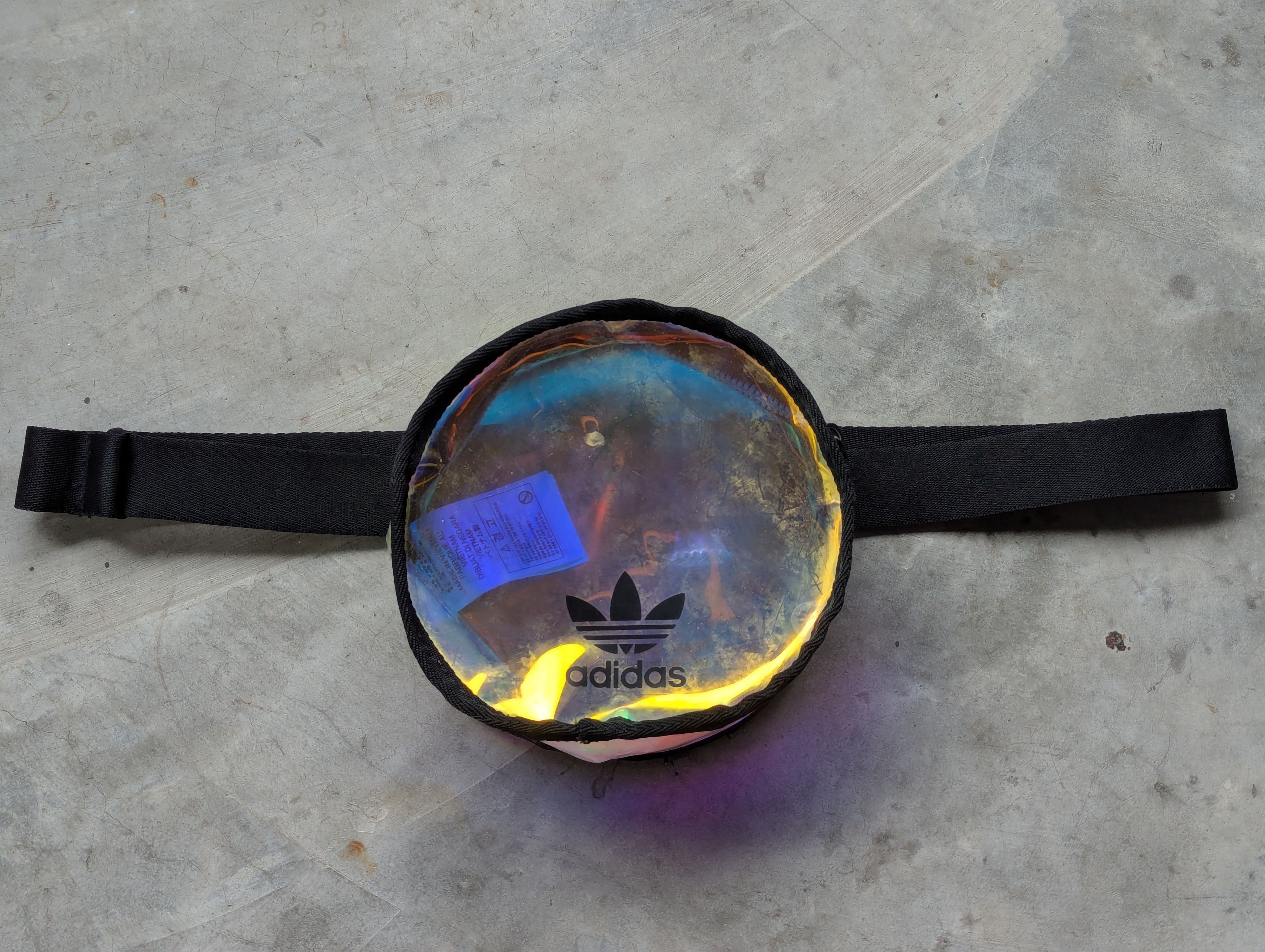 Adidas Adidas Iridescent Aurora 2in1 Body Bag/Waist Pouch Bag Size ONE SIZE - 3 Thumbnail