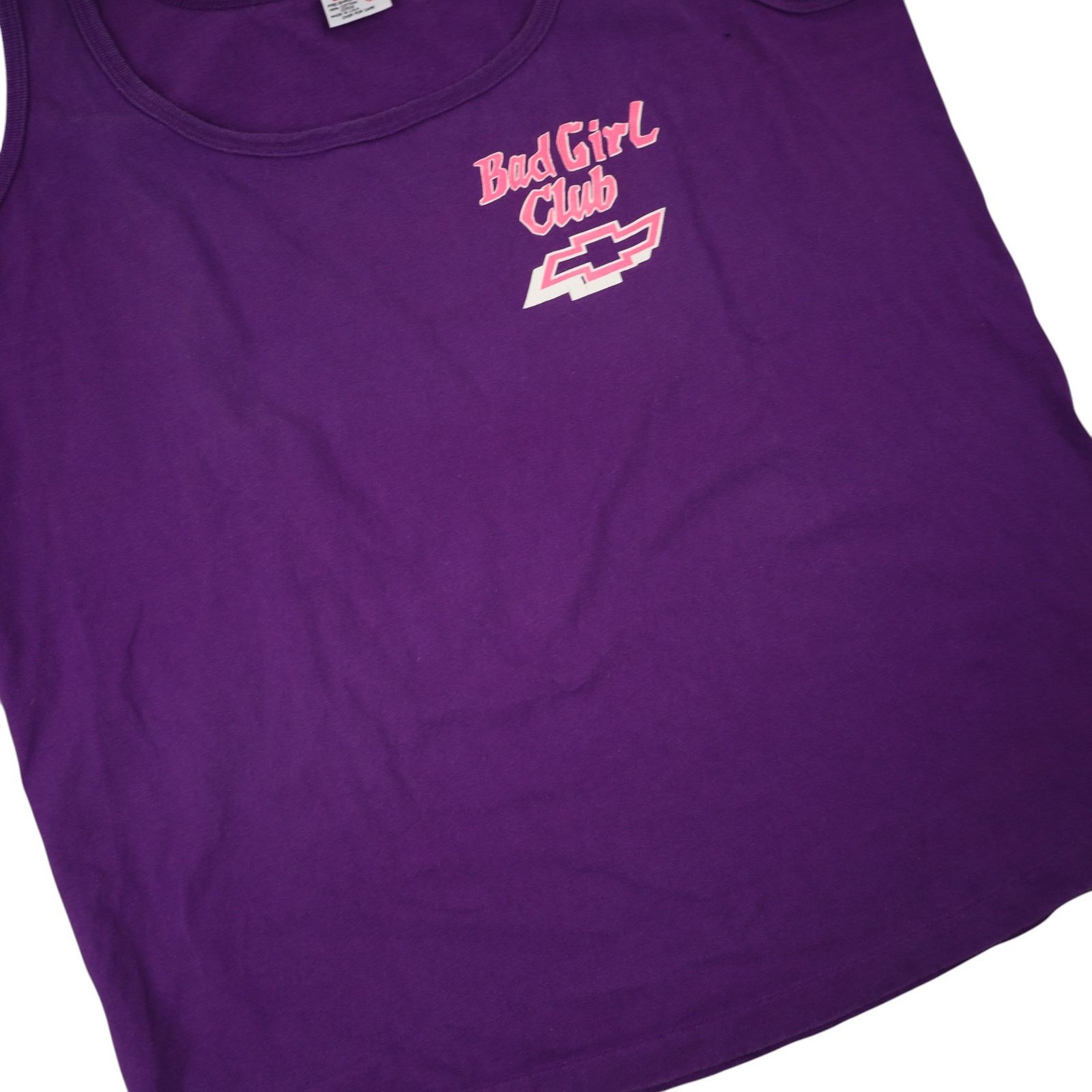 Chevrolet × Vintage Vintage Chevy "Bad Girl Club" Graphic Tank top Size XL / US 12-14 / IT 48-50 - 3 Thumbnail