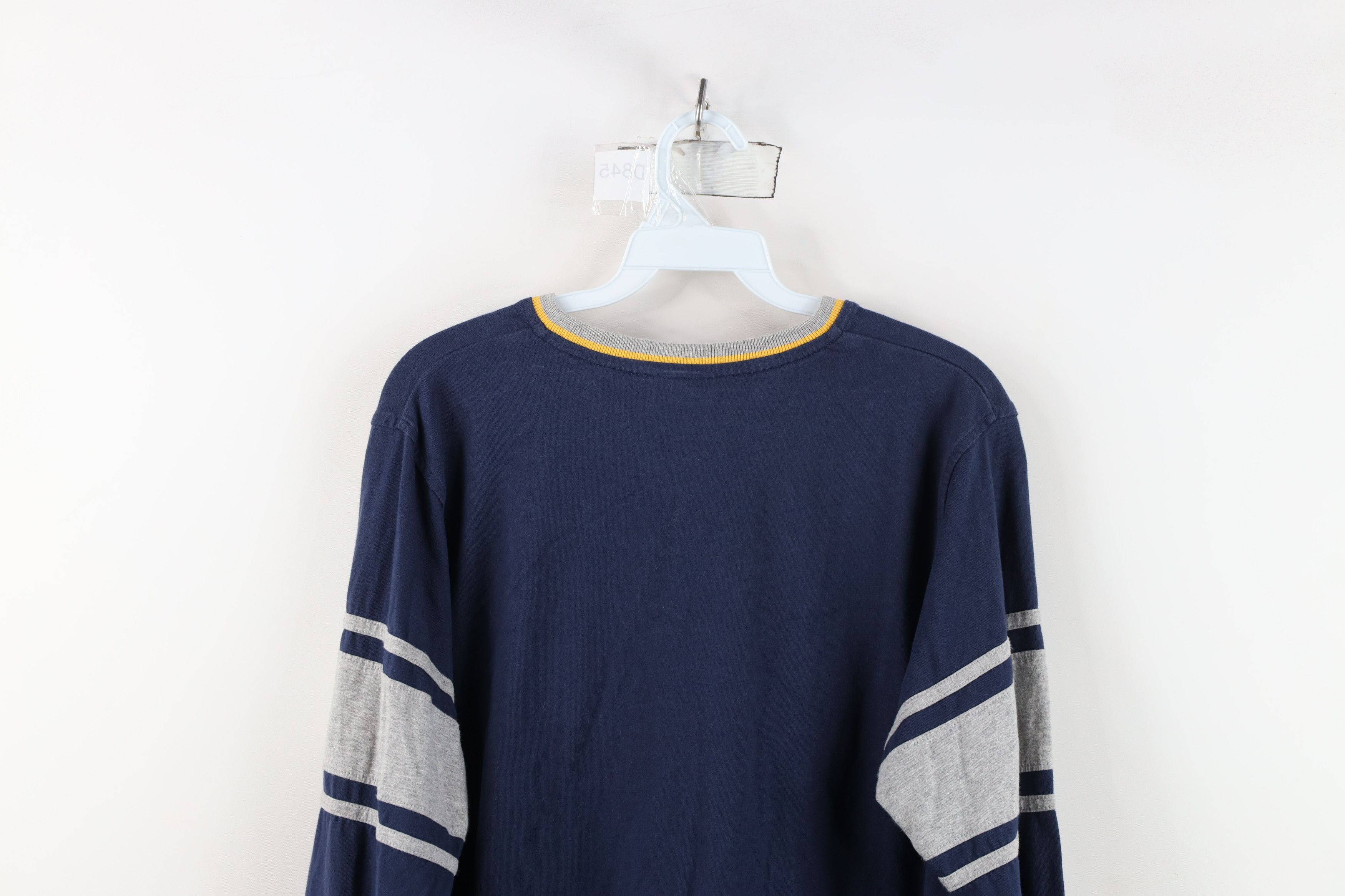 Tommy Hilfiger Vintage 90s Tommy Hilfiger Spell Long Sleeve T-Shirt Blue Size US M / EU 48-50 / 2 - 13 Thumbnail