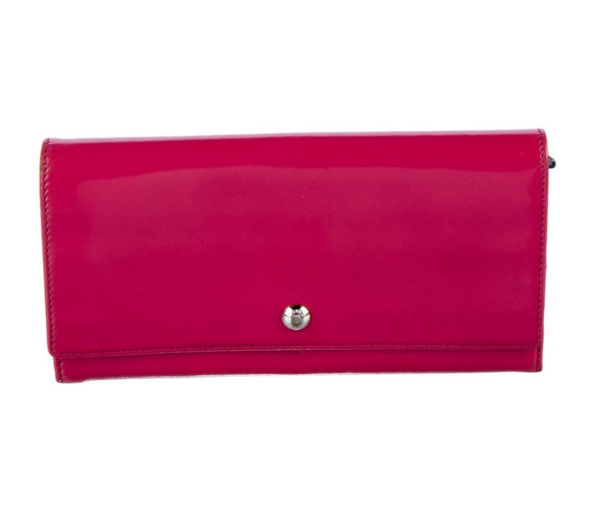 Loewe Loewe pink patent leather wallet with COA Size ONE SIZE - 1 Thumbnail