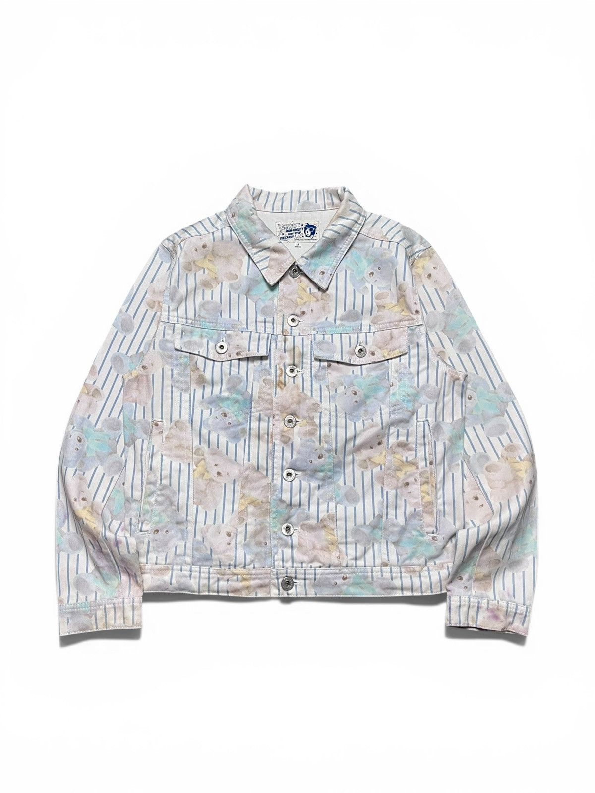Hysteric Glamour Trucker Denim Jacket AOP Candy Size US S / EU 44-46 / 1 - 1 Thumbnail