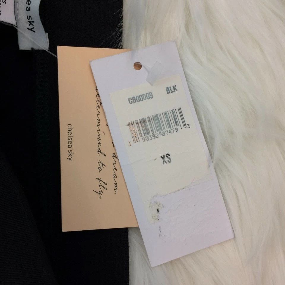 Other NWT Chelsea Sky Moto Leggings Pants XS Pull-On Zip Detail Size 26" / US 2 / IT 38 - 6 Thumbnail