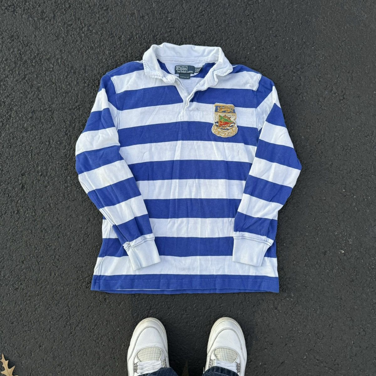 Polo Ralph Lauren × Vintage vintage polo ralph lauren rugby polo Size ONE SIZE - 1 Thumbnail