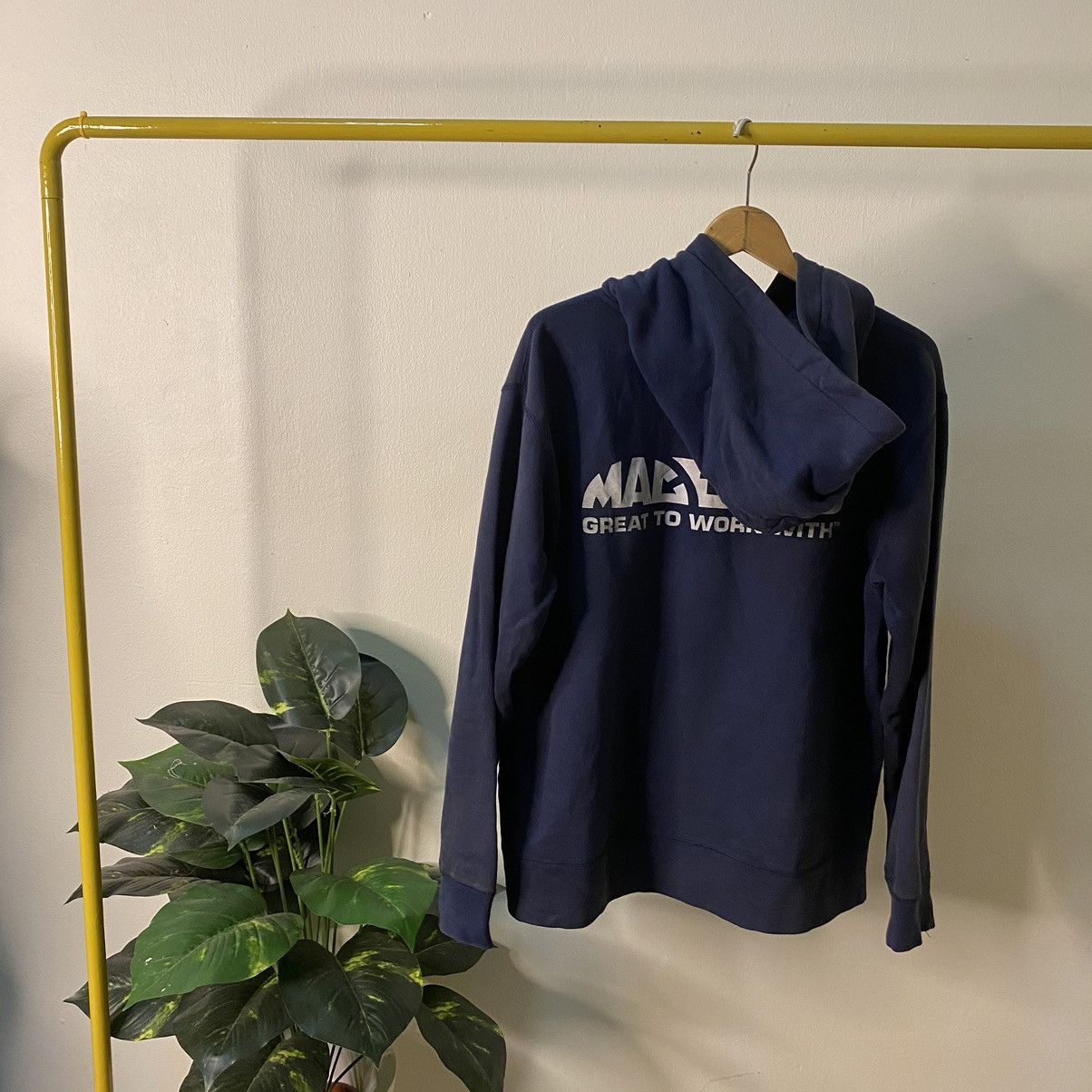 Vintage Vintage 1990s Mac Tools Zip Up Hoodie Size US L / EU 52-54 / 3 - 1 Thumbnail