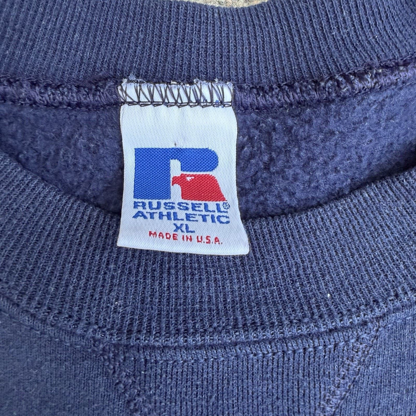 MLB × Russell Athletic × Vintage Vintage 90s Russell Athletic New York Yankees Sweatshirt MLB Size US XL / EU 56 / 4 - 5 Thumbnail