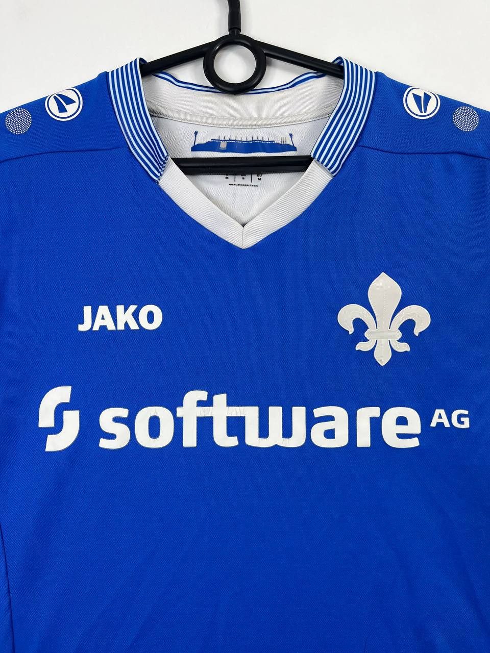 Other SV Darmstadt 98 Home Shirt Jako Software Ag Mens Size S Size US M / EU 48-50 / 2 - 2 Thumbnail