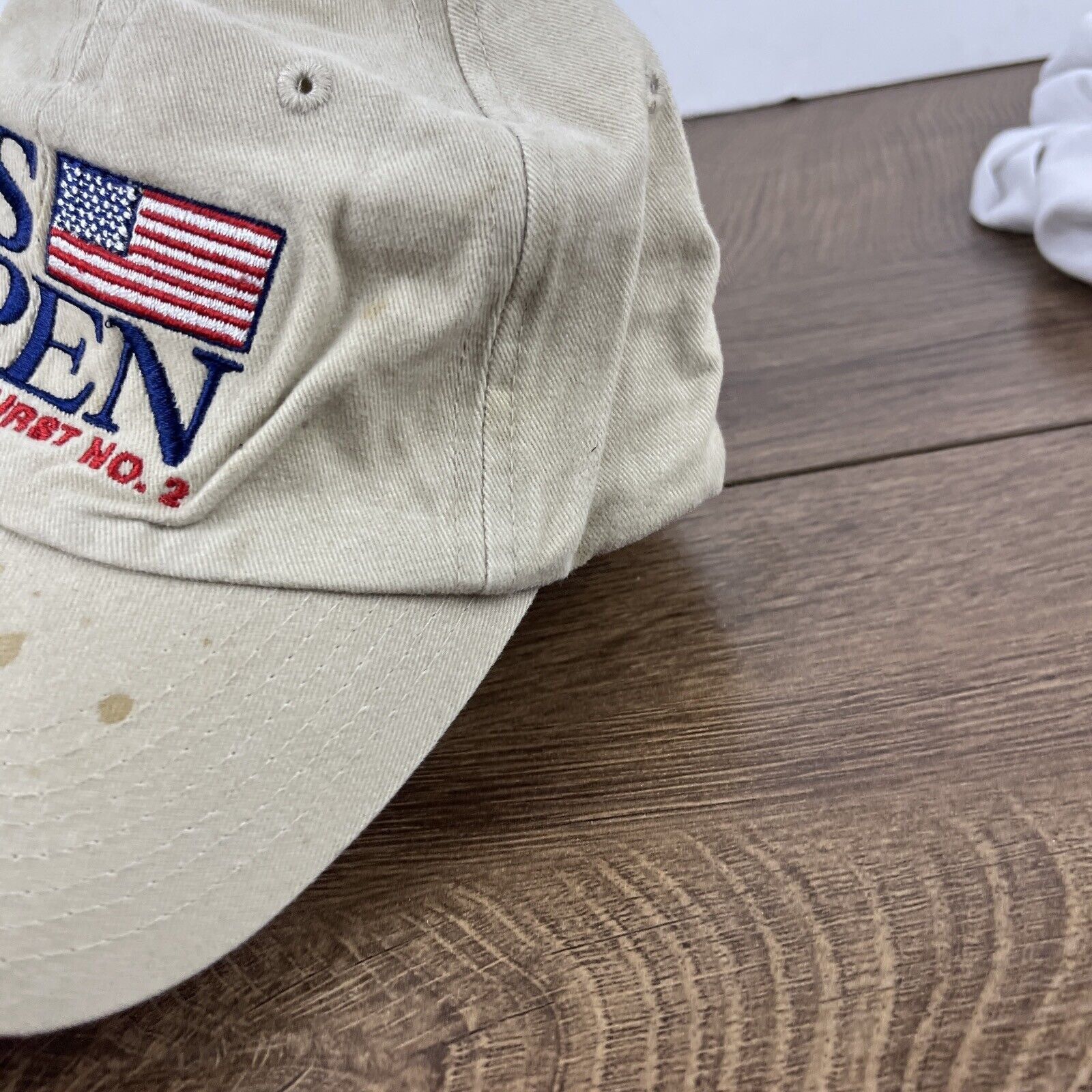Other 2005 US Open Hat Pinehurst 2 Hat Tan Brown Hat Adjustable Ta Size ONE SIZE - 9 Thumbnail