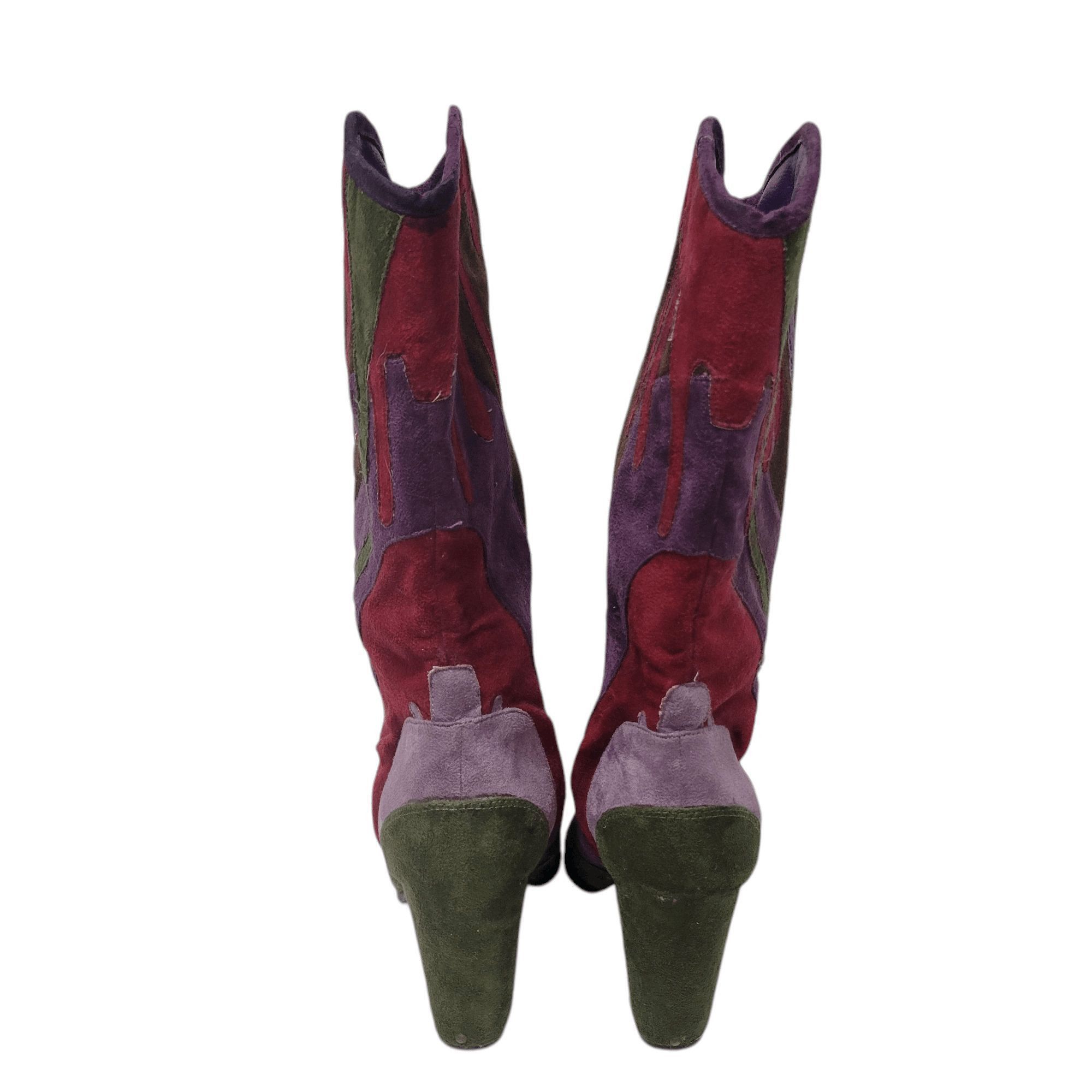 Other Michael Antonio Faux-Suede Geometric Boots Size 7.5 Women's Size US 7.5 / IT 37.5 - 5 Thumbnail